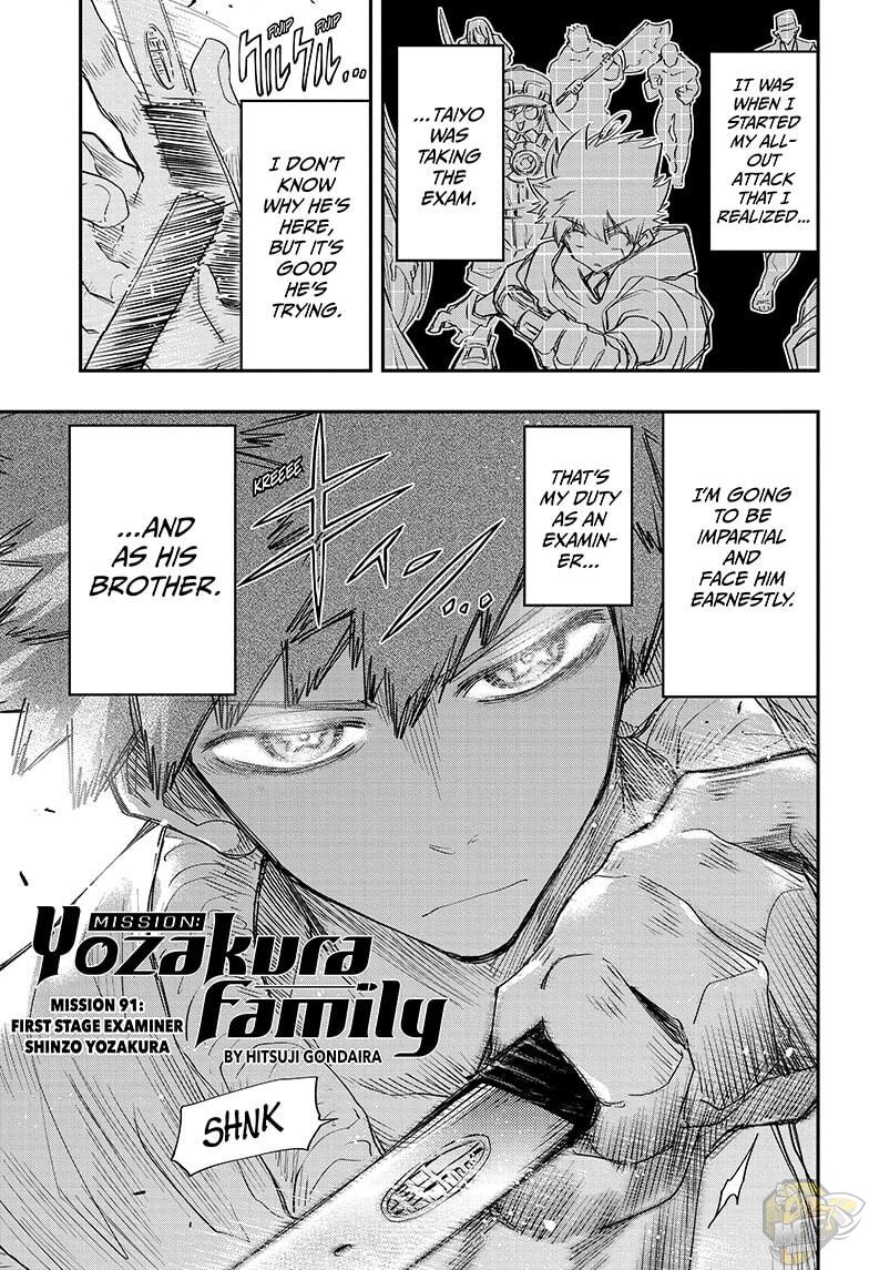 Mission: Yozakura Family Chapter 91 - HolyManga.net