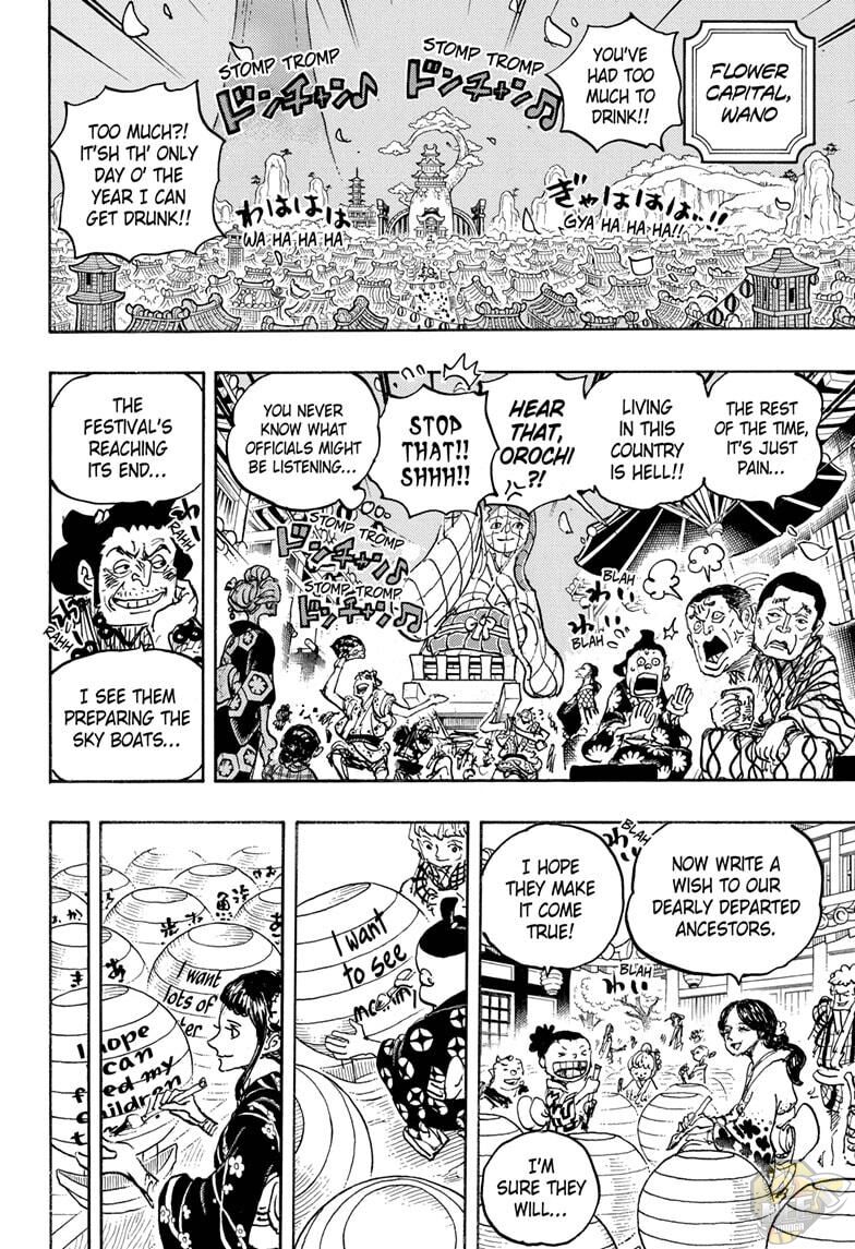 One Piece Chapter 1037 - MyToon.net