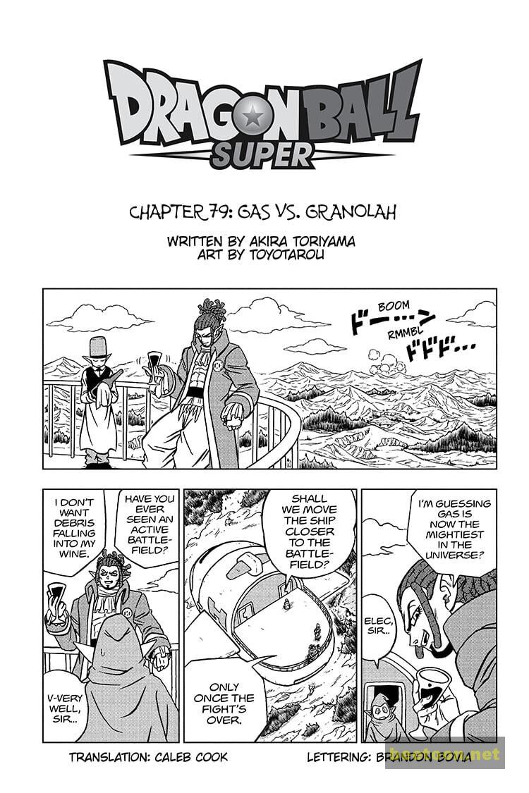 Dragon Ball Super Chapter 79 - MyToon.net