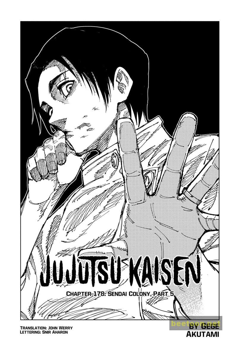 Jujutsu Kaisen Chapter 178 - ManhwaFull.net
