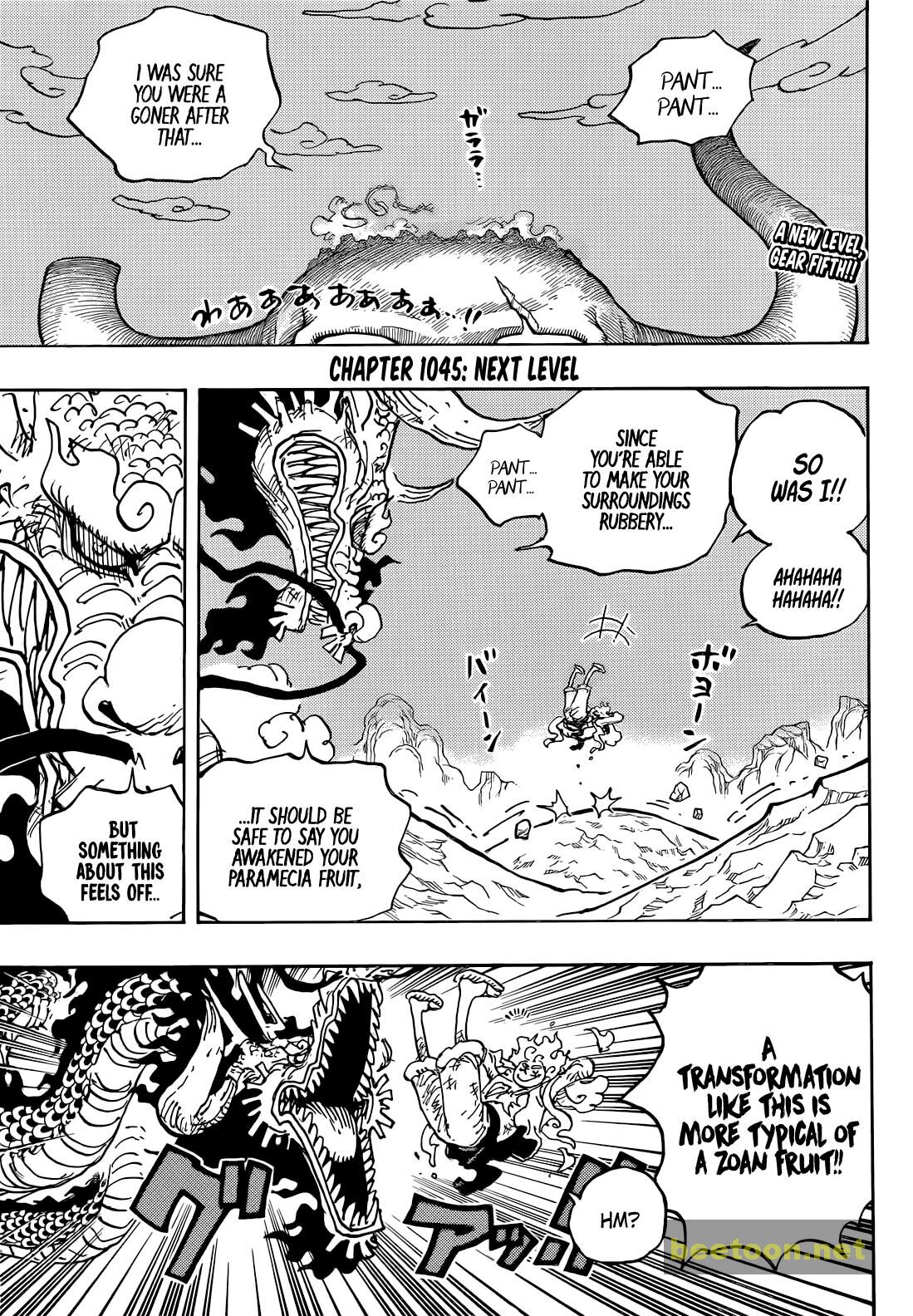 One Piece Chapter 1045 - MyToon.net