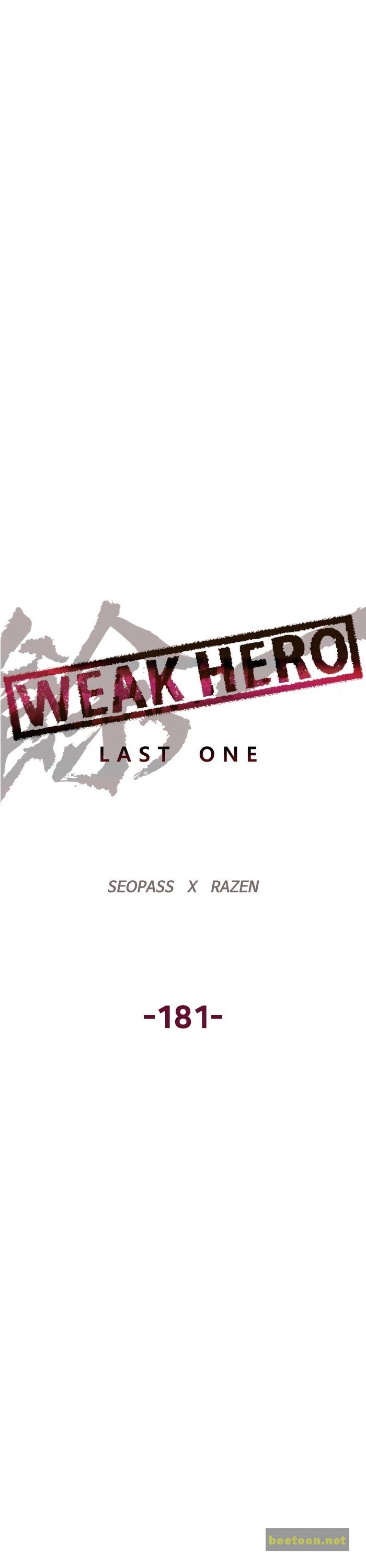 Weak Hero Chapter 181 - MyToon.net
