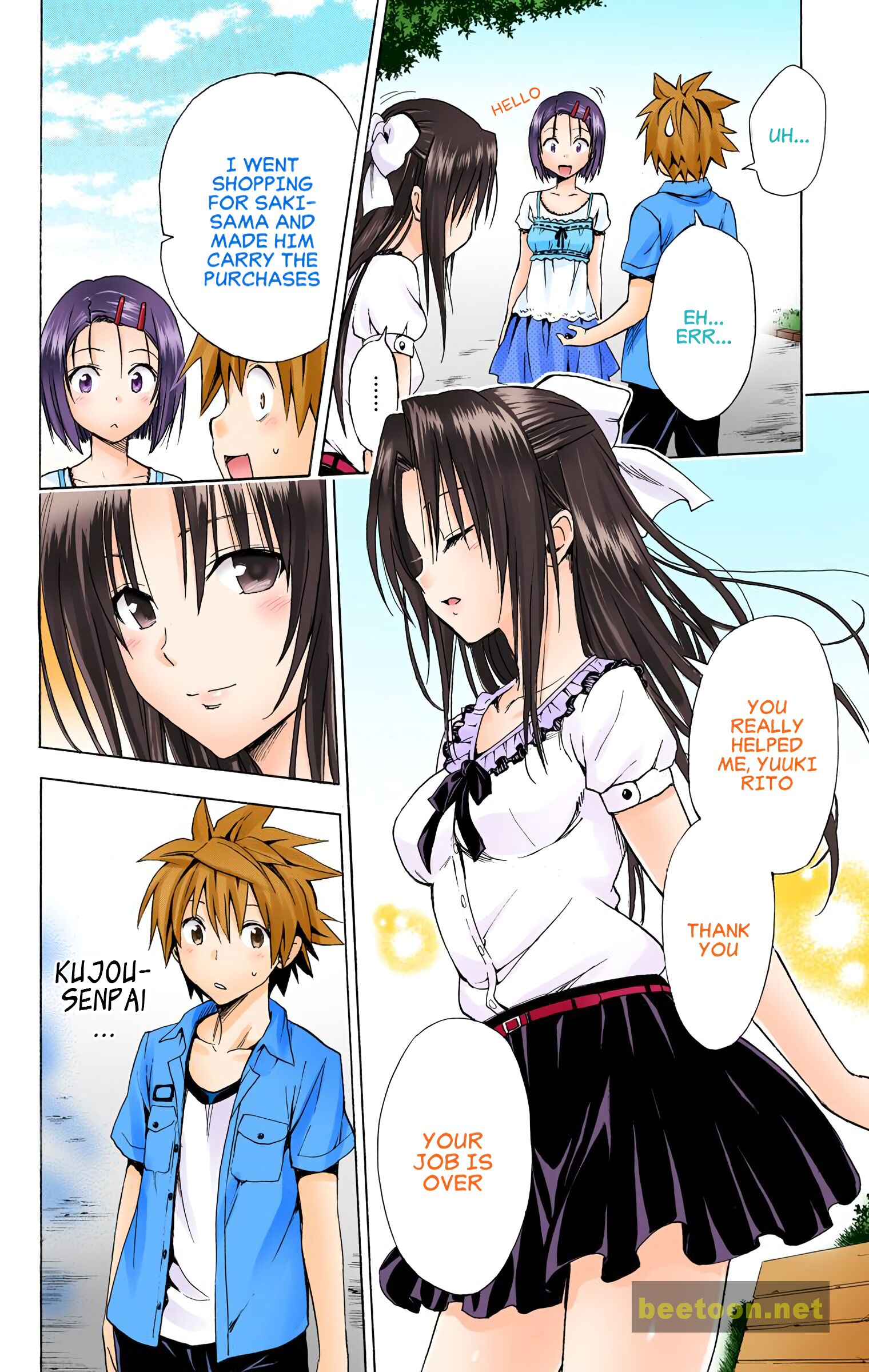 To LOVE-Ru Darkness - Full color Chapter 52 - MyToon.net