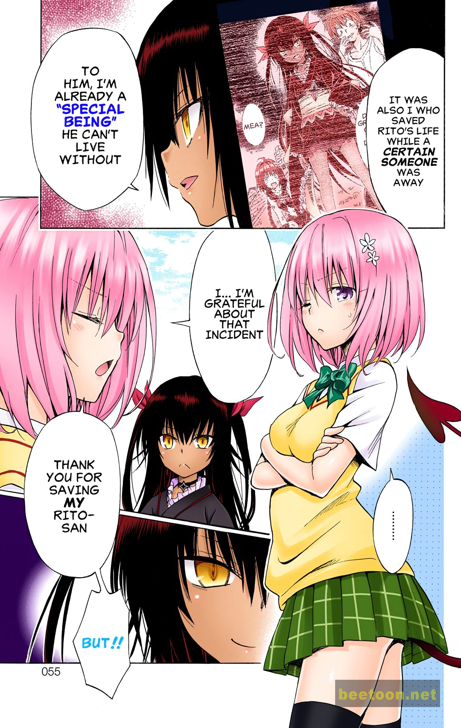 To LOVE-Ru Darkness - Full color Chapter 74 - HolyManga.net