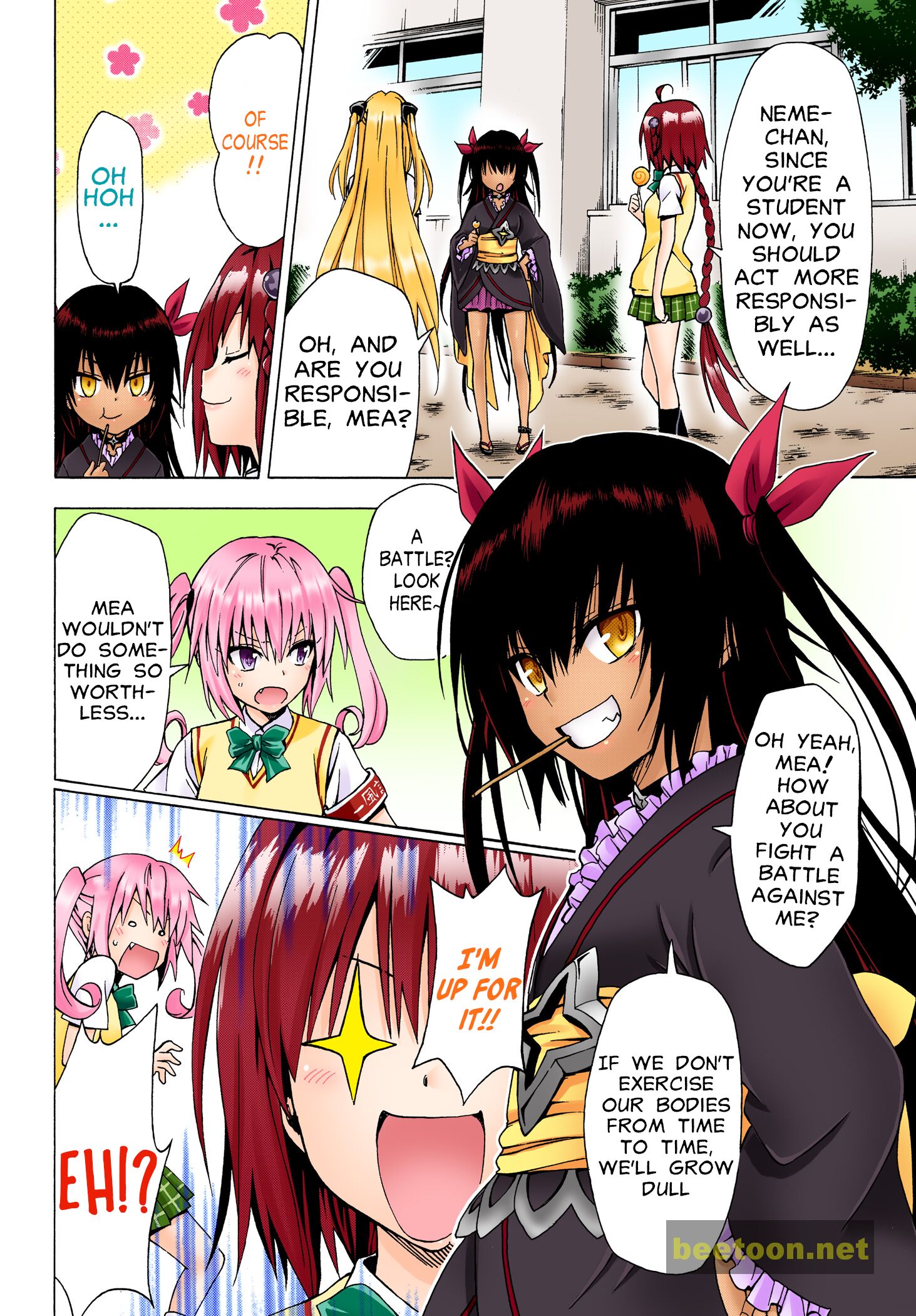 To LOVE-Ru Darkness - Full color Chapter 77.1 - HolyManga.net