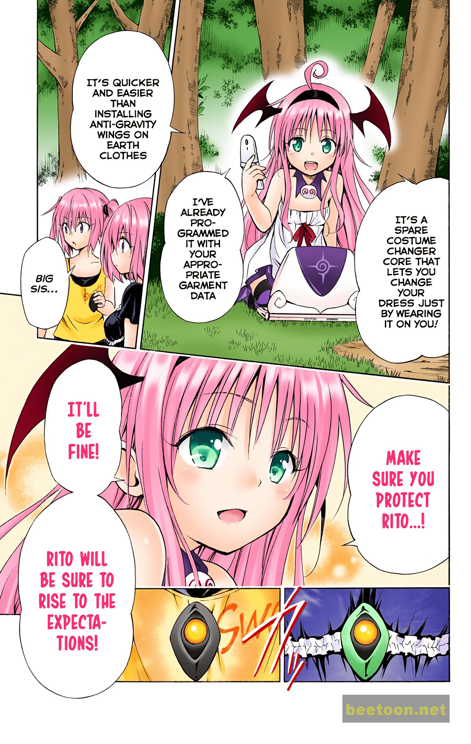 To LOVE-Ru Darkness - Full color Chapter 45 - MyToon.net