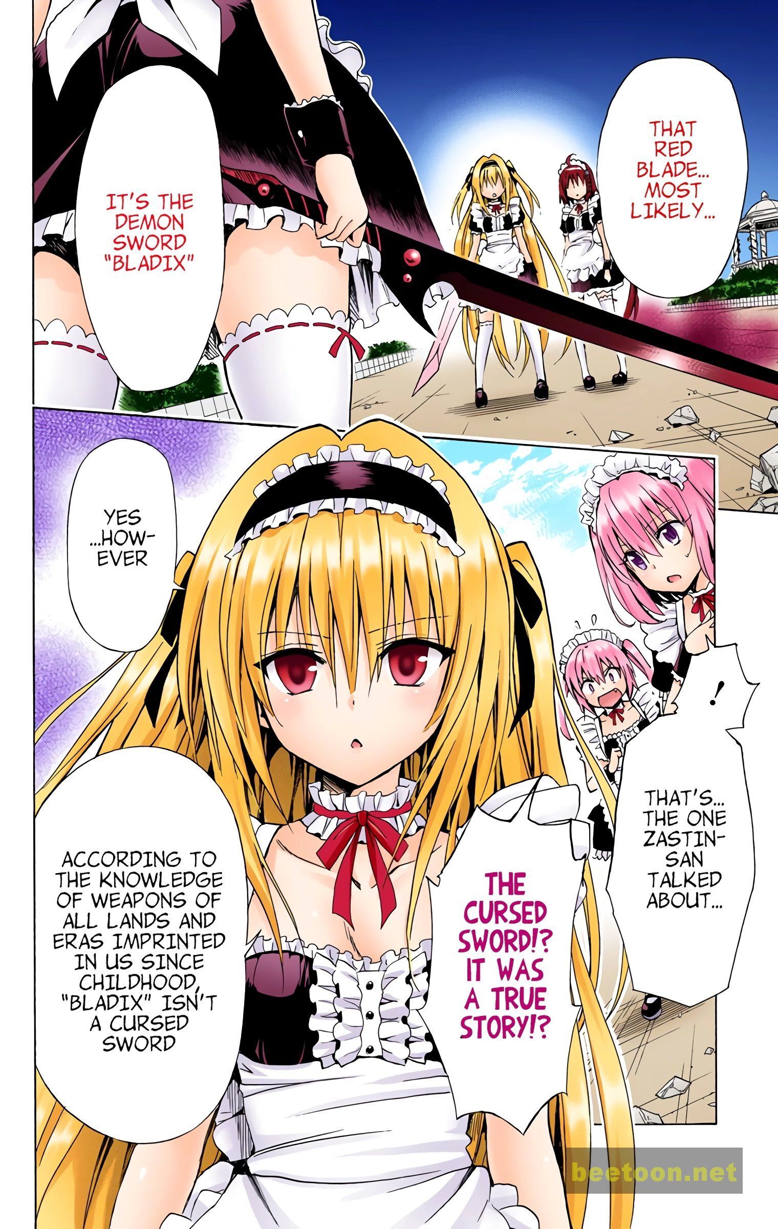 To LOVE-Ru Darkness - Full color Chapter 32 - ManhwaFull.net
