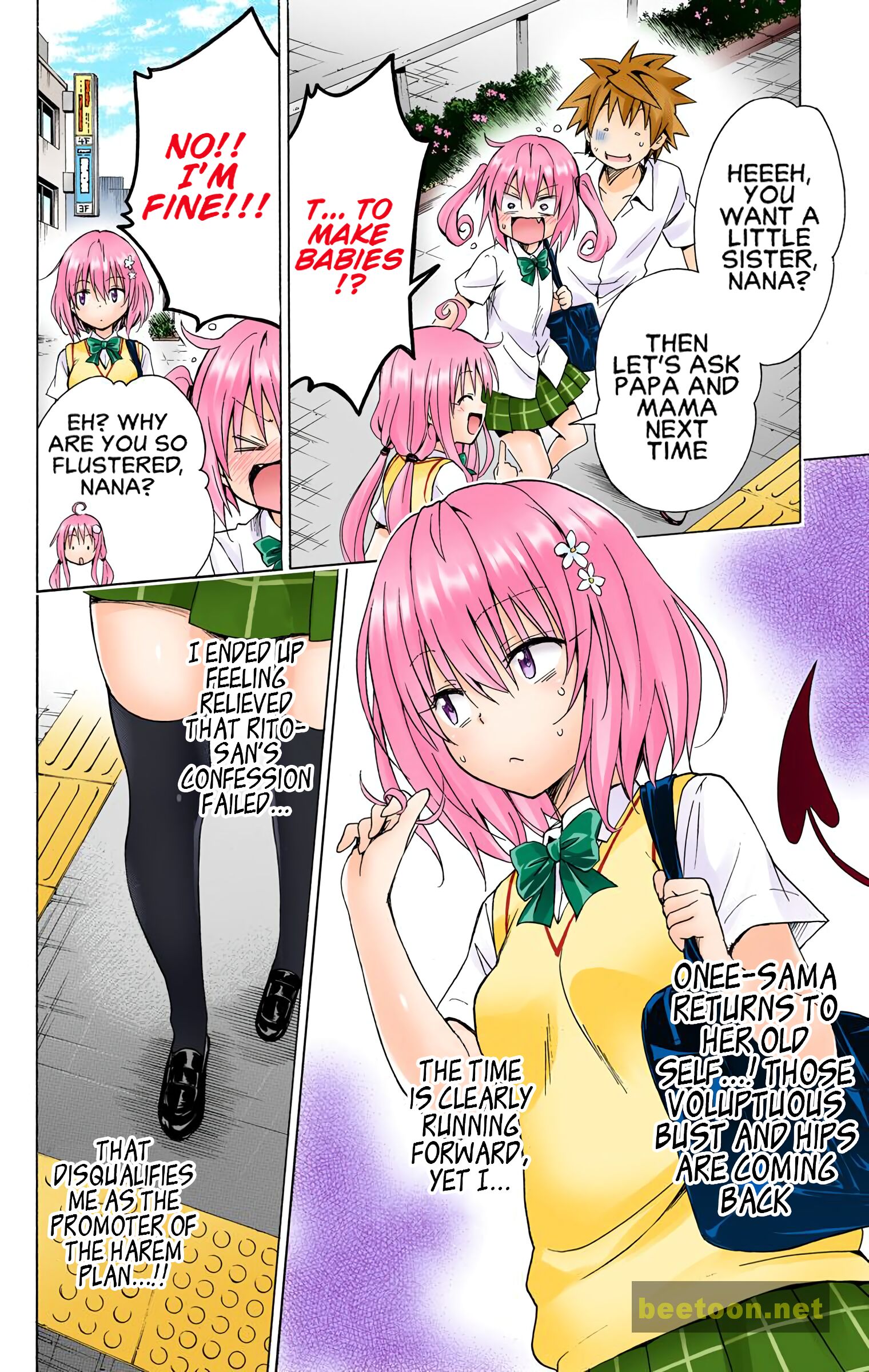 To LOVE-Ru Darkness - Full color Chapter 56 - MyToon.net