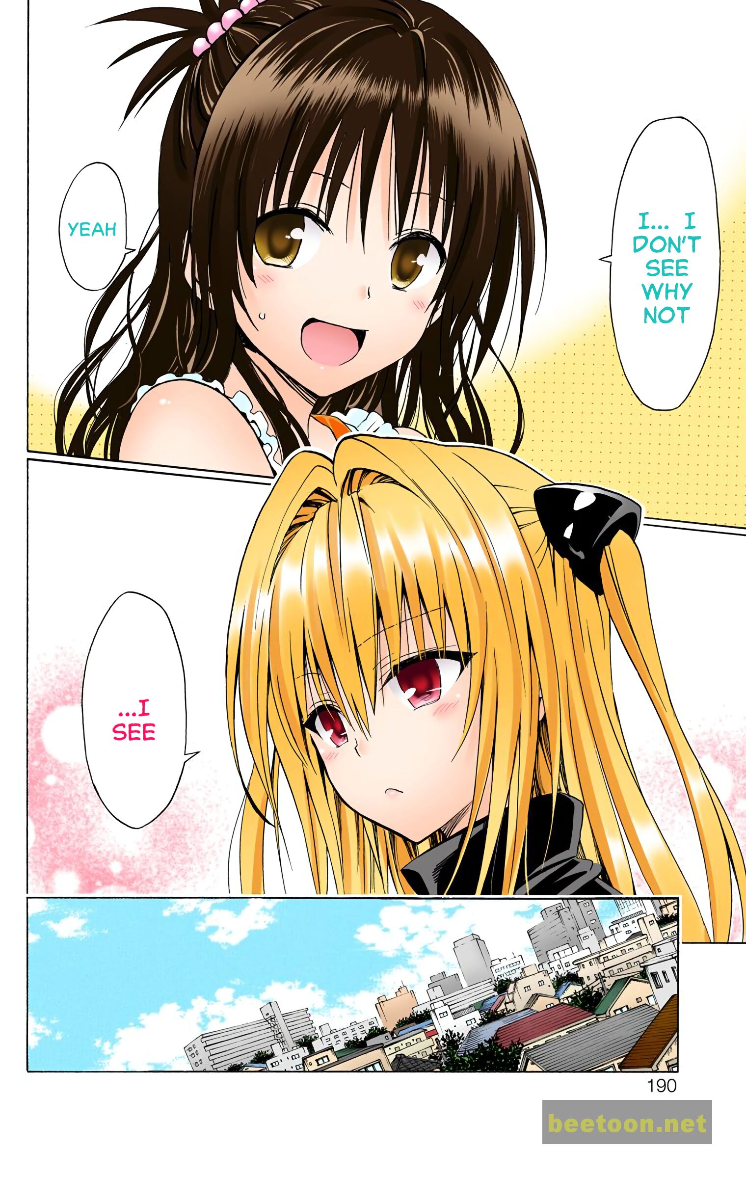 To LOVE-Ru Darkness - Full color Chapter 77 - HolyManga.net