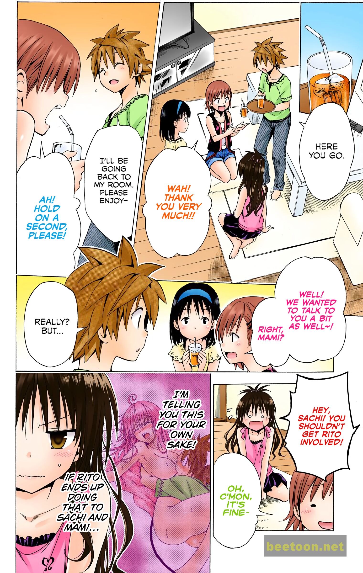 To LOVE-Ru Darkness - Full color Chapter 36-36.1-36.2-36.5-36.7 - ManhwaFull.net