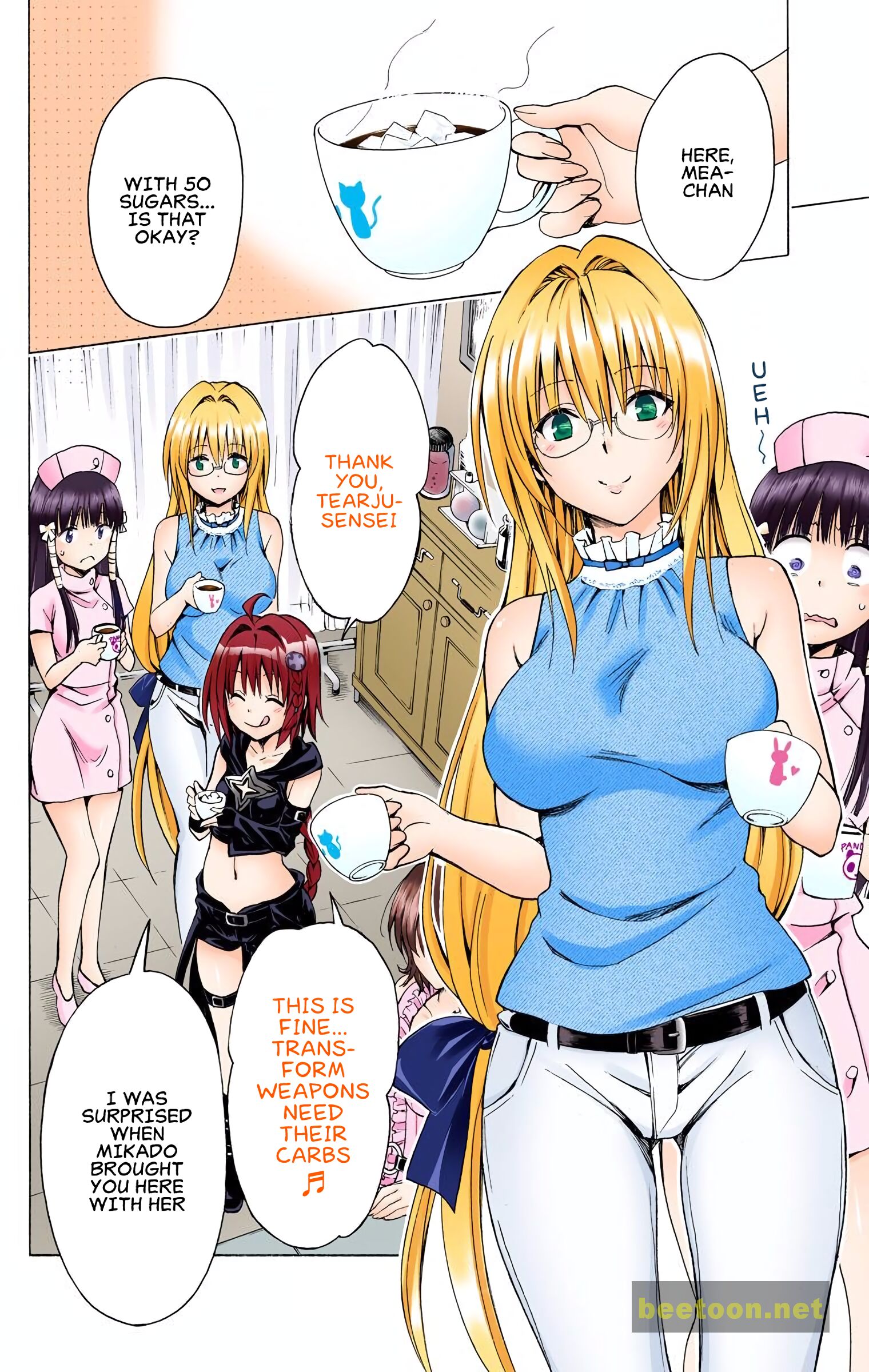 To LOVE-Ru Darkness - Full color Chapter 65 - HolyManga.net