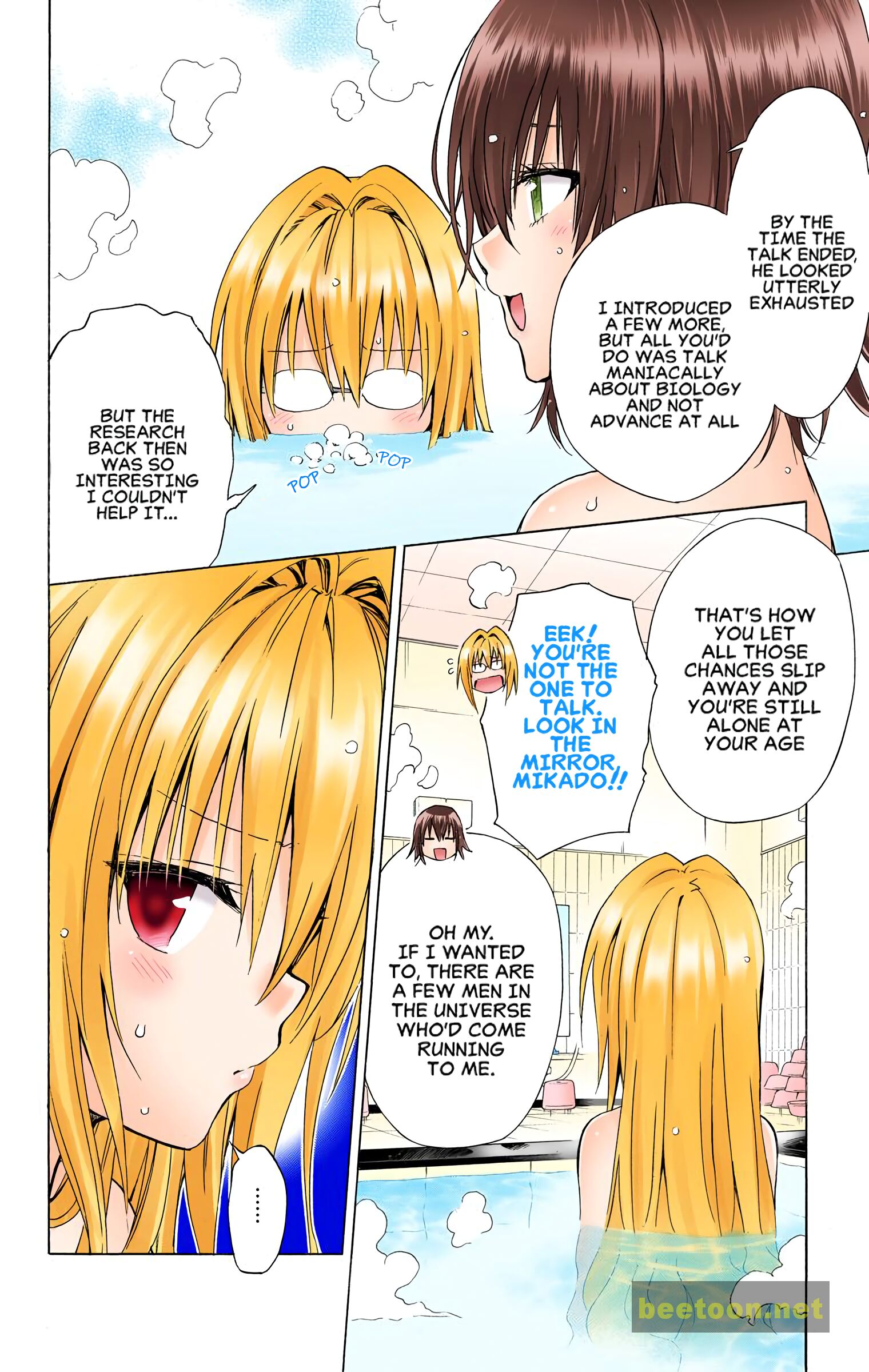 To LOVE-Ru Darkness - Full color Chapter 53 - HolyManga.net