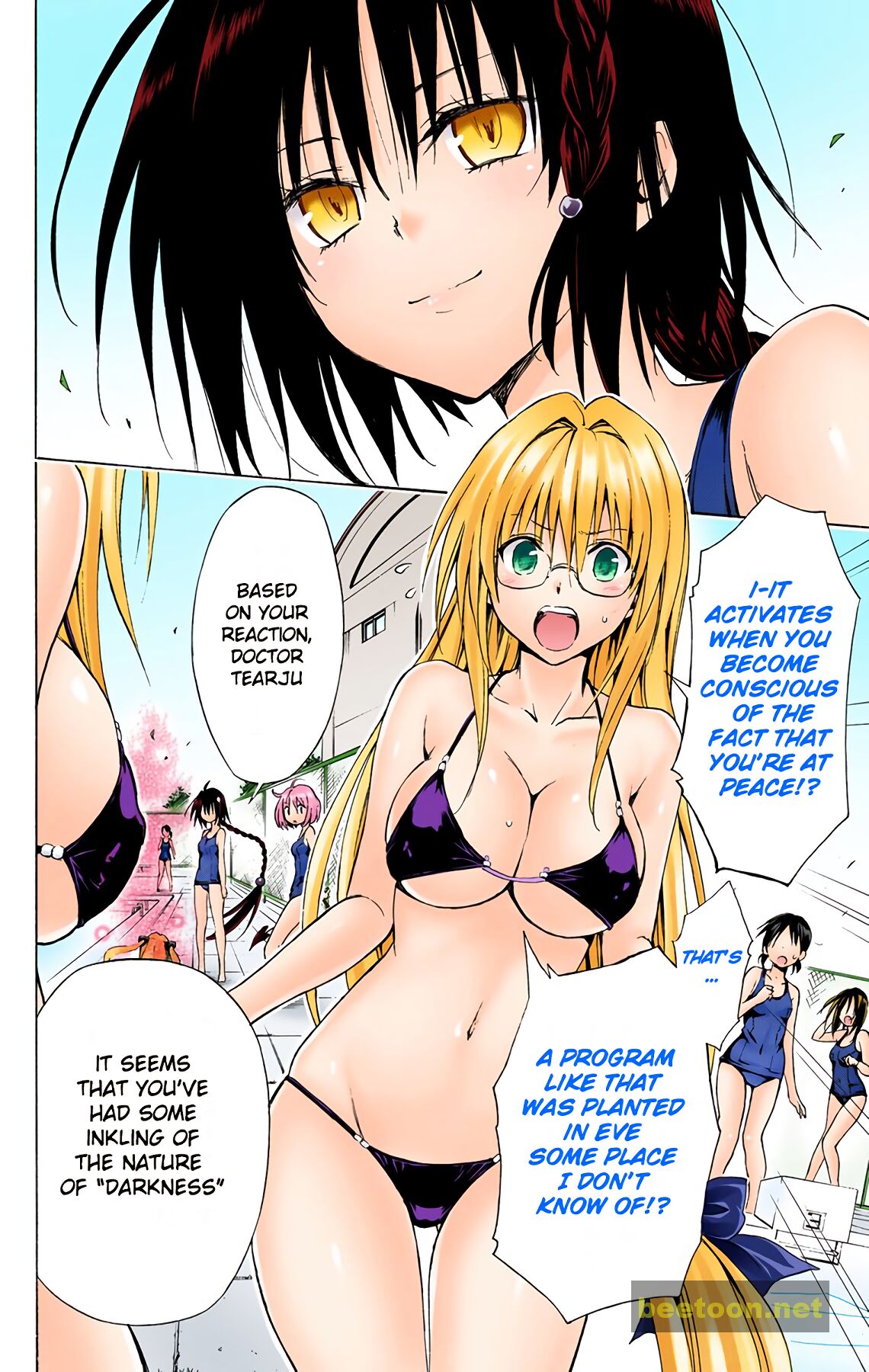 To LOVE-Ru Darkness - Full color Chapter 40 - HolyManga.net