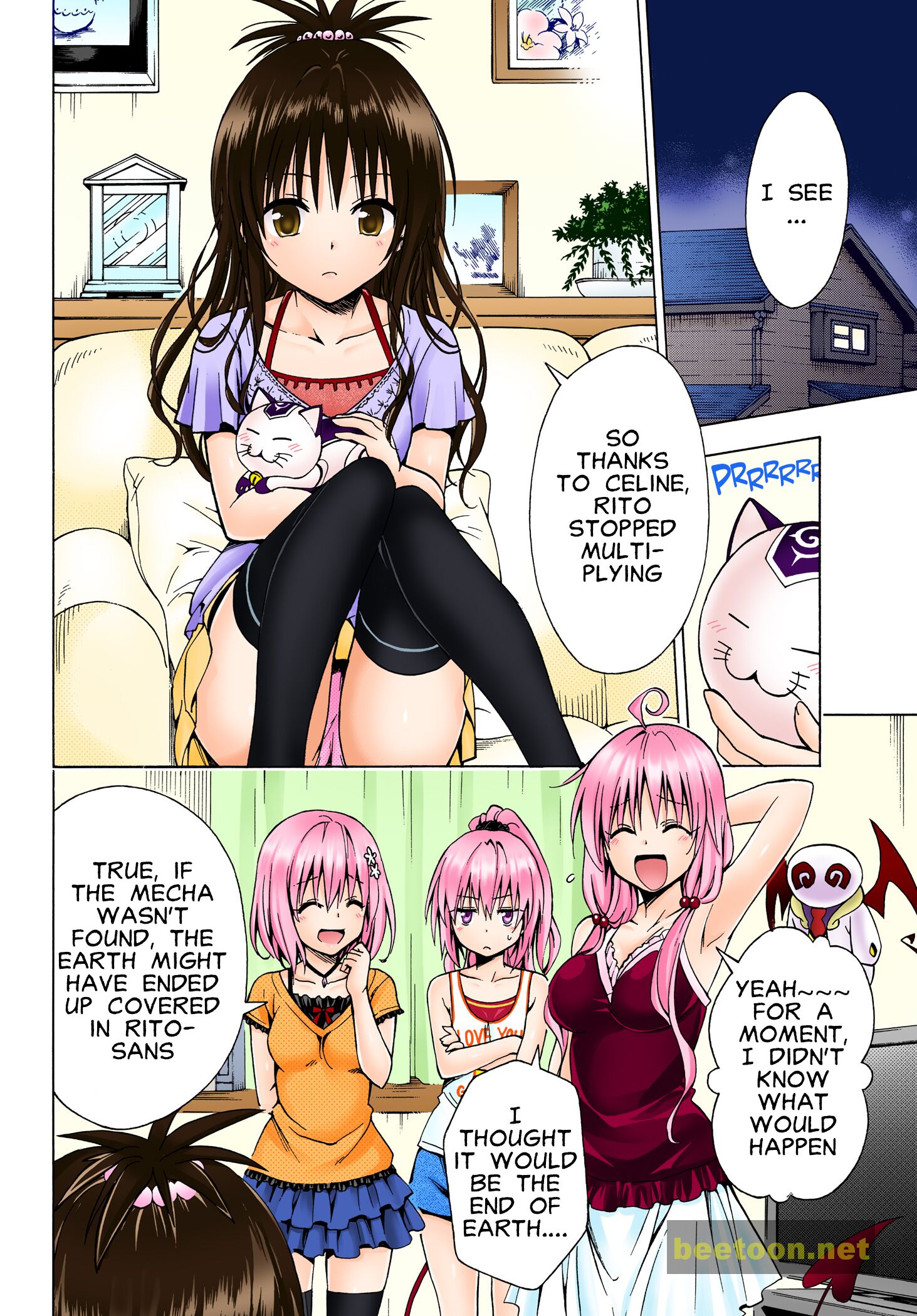 To LOVE-Ru Darkness - Full color Chapter 77.2 - HolyManga.net