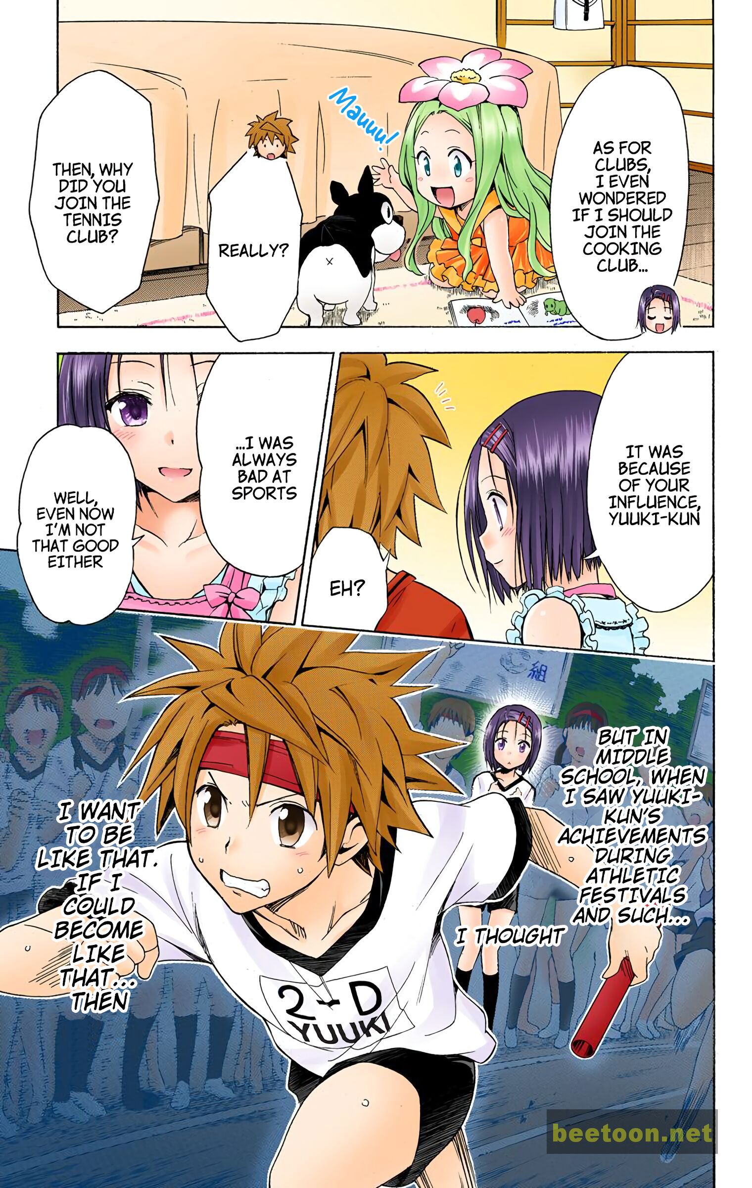 To LOVE-Ru Darkness - Full color Chapter 40.6 - MyToon.net