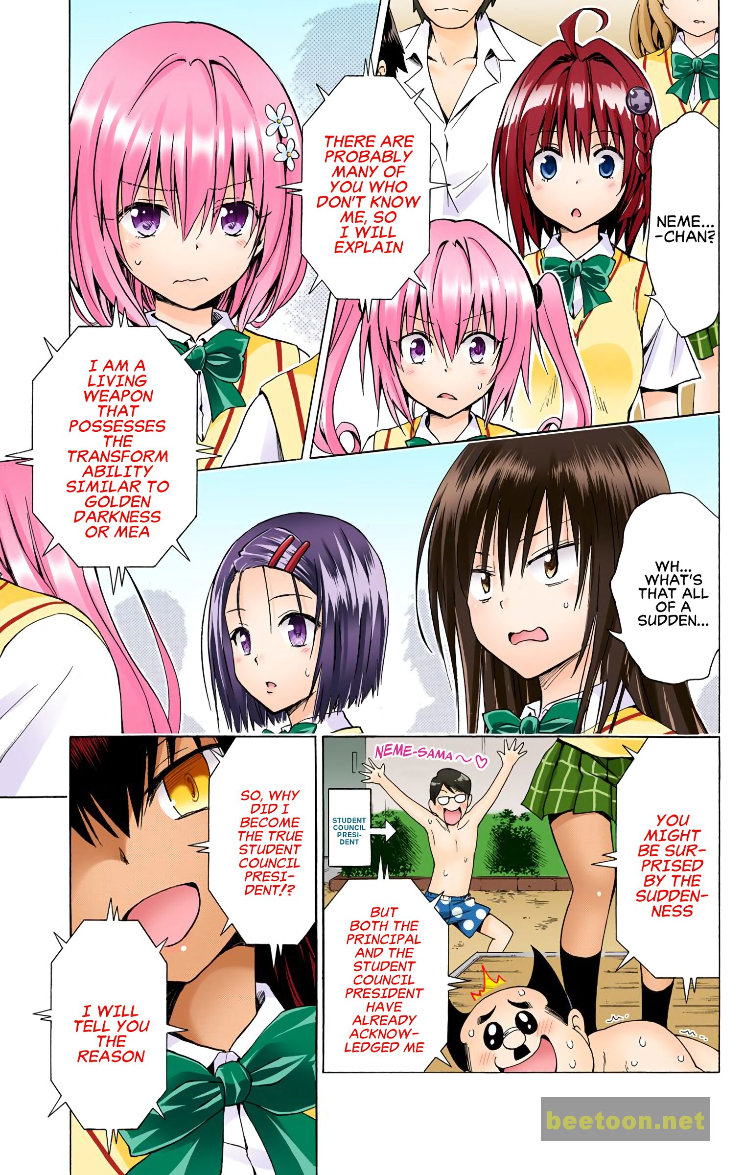 To LOVE-Ru Darkness - Full color Chapter 75 - MyToon.net