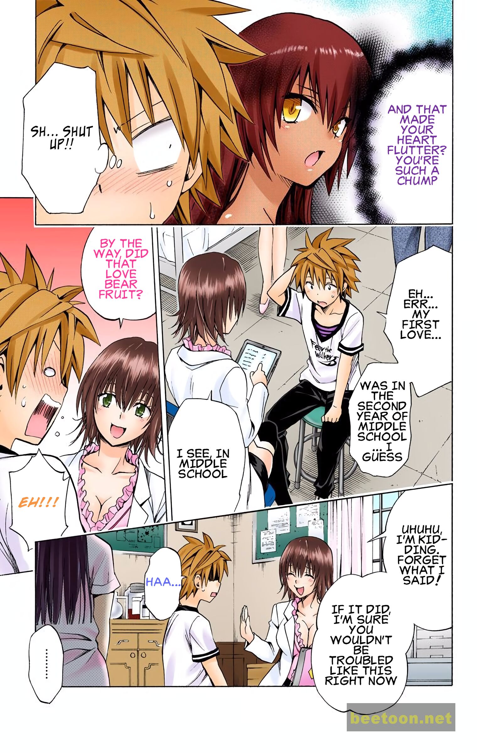 To LOVE-Ru Darkness - Full color Chapter 66 - HolyManga.net