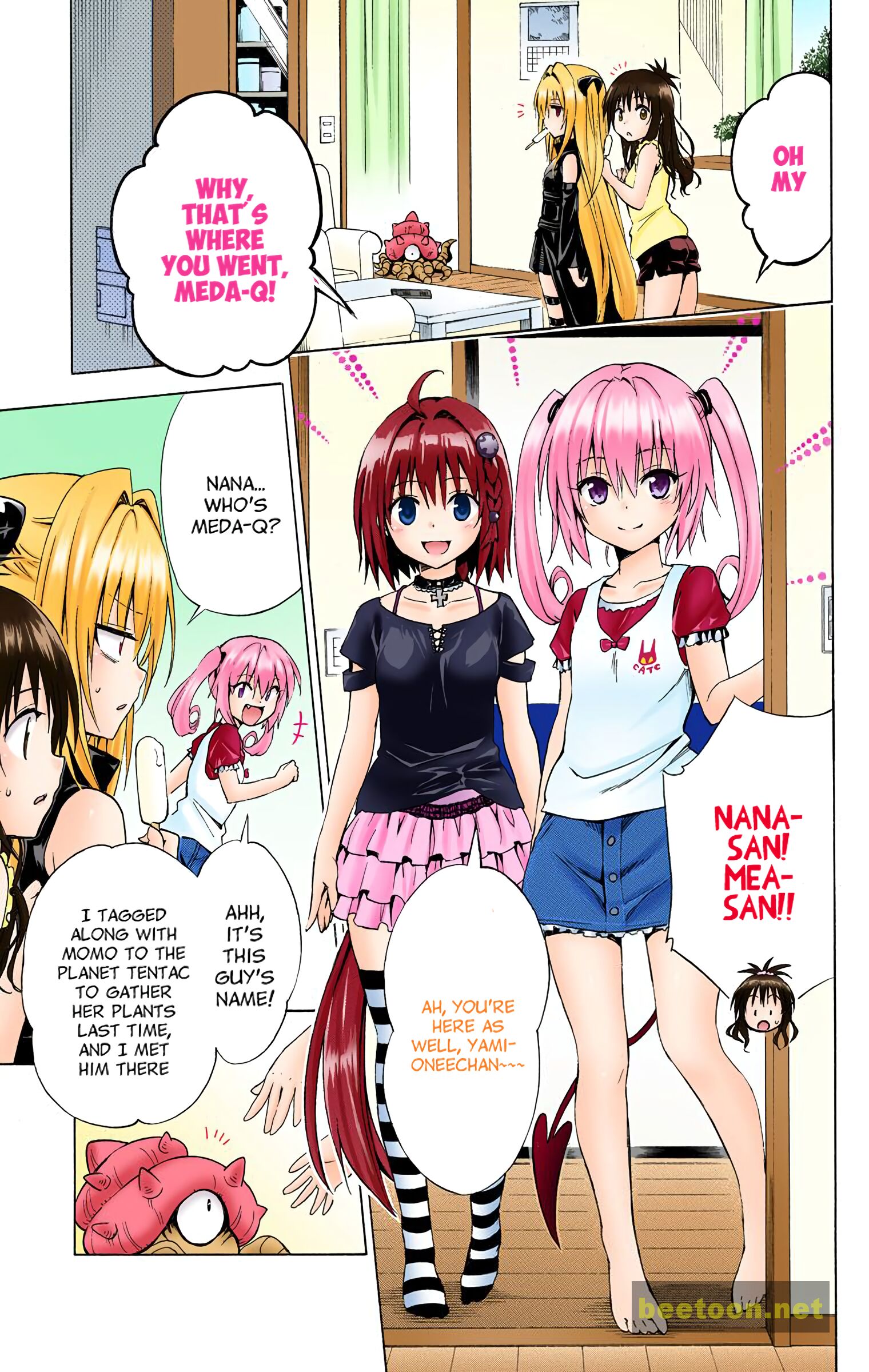 To LOVE-Ru Darkness - Full color Chapter 30-30.1-30.2 - MyToon.net
