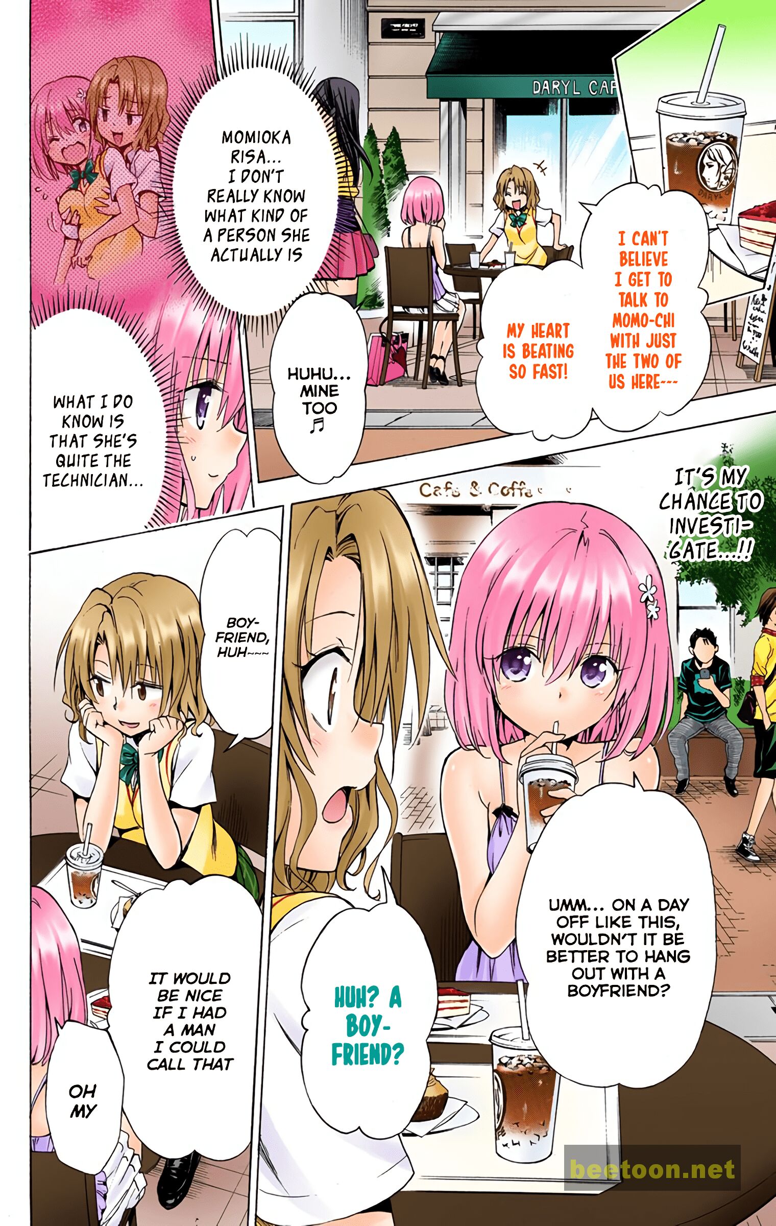To LOVE-Ru Darkness - Full color Chapter 40.5 - HolyManga.net