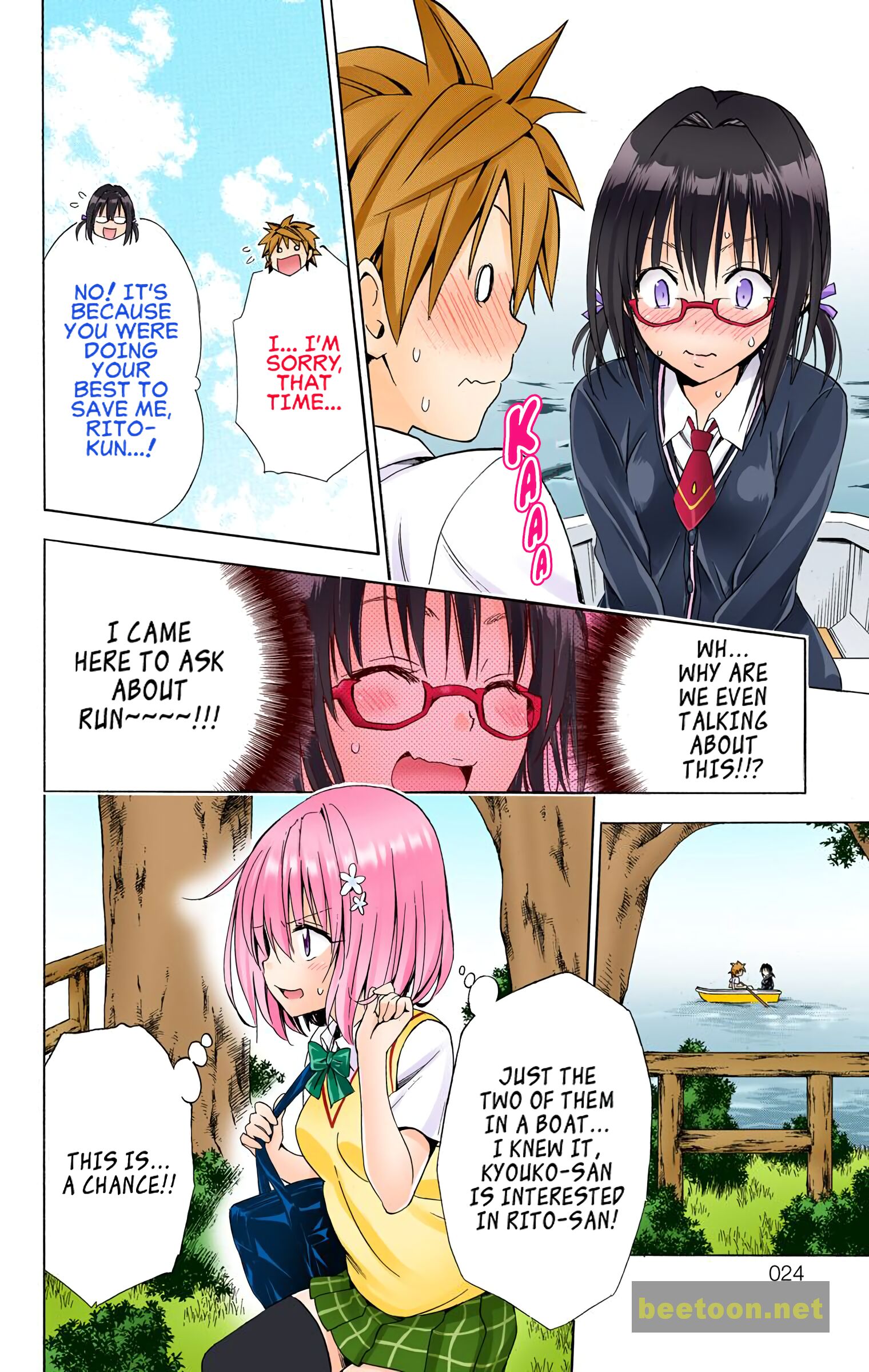 To LOVE-Ru Darkness - Full color Chapter 58 - MyToon.net