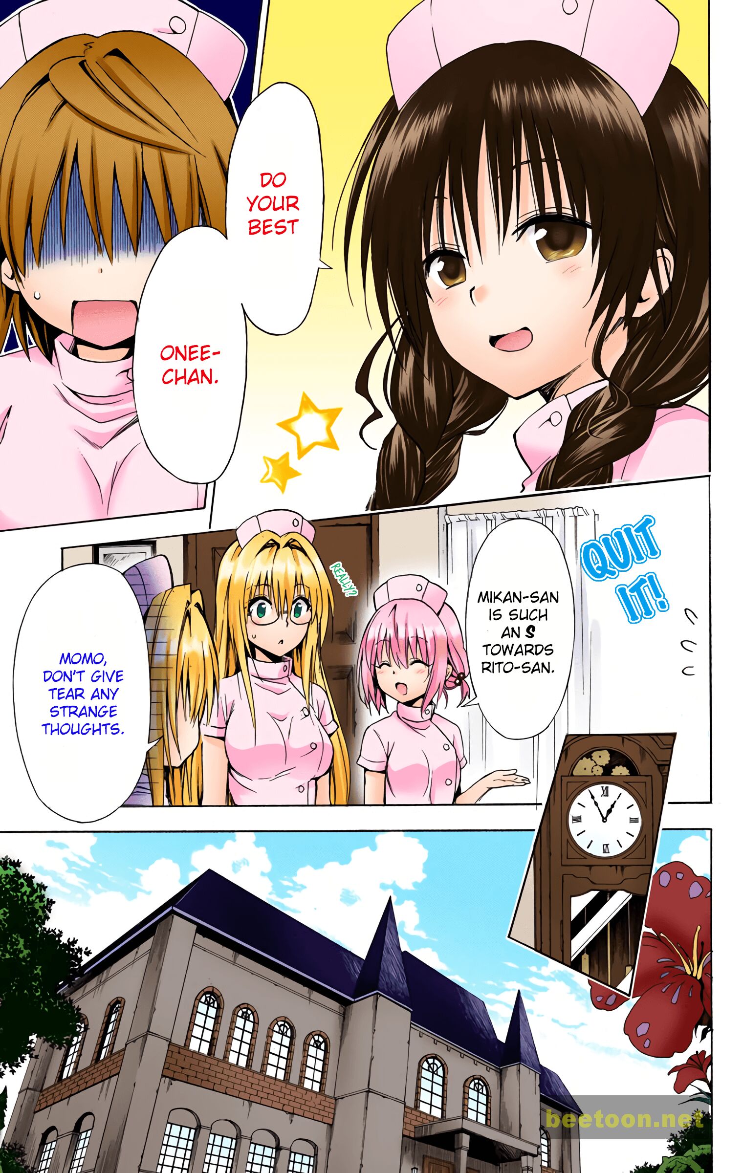 To LOVE-Ru Darkness - Full color Chapter 38-38.5 - ManhwaFull.net