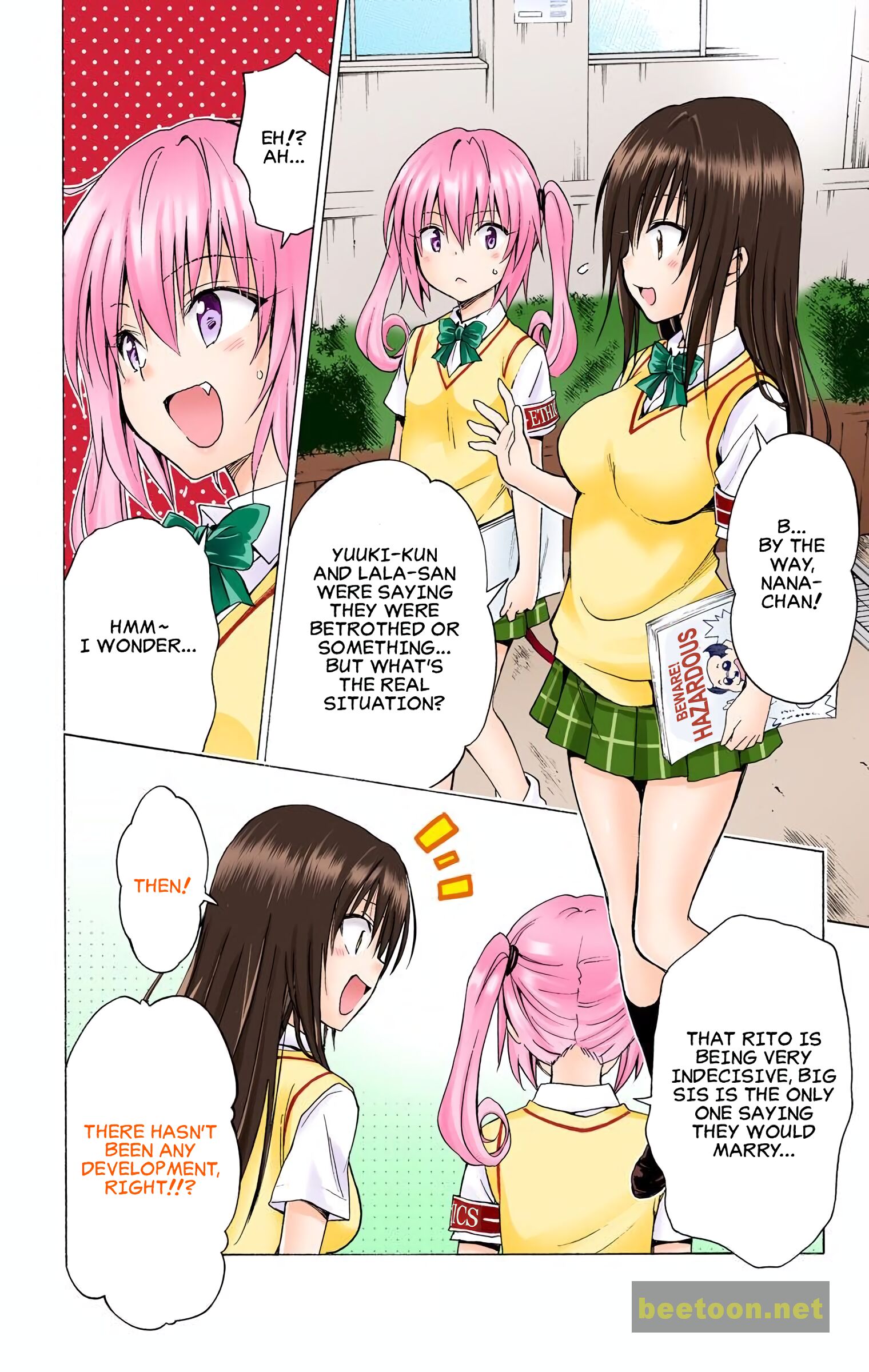 To LOVE-Ru Darkness - Full color Chapter 64 - HolyManga.net