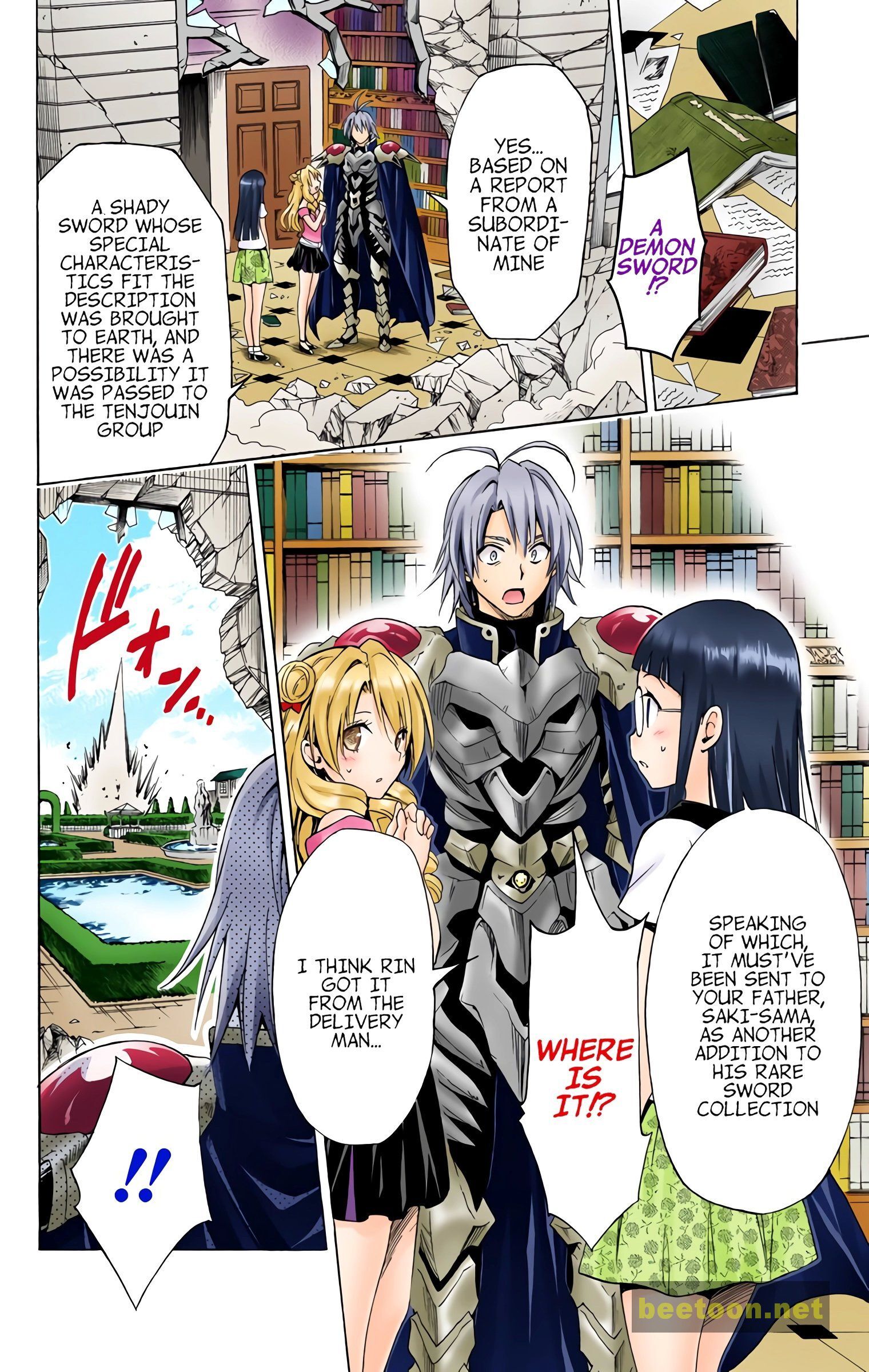 To LOVE-Ru Darkness - Full color Chapter 32 - MyToon.net