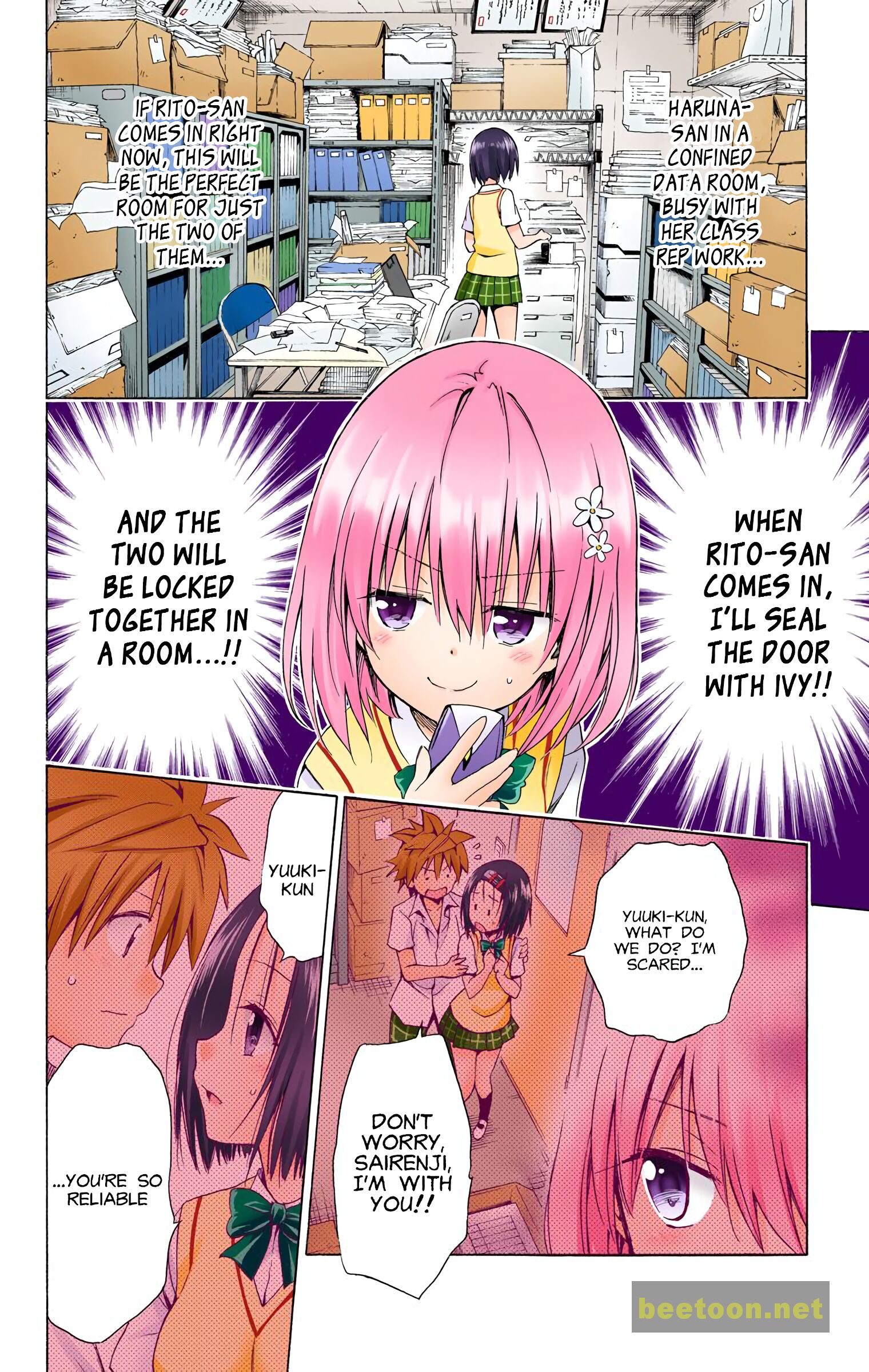To LOVE-Ru Darkness - Full color Chapter 48 - HolyManga.net