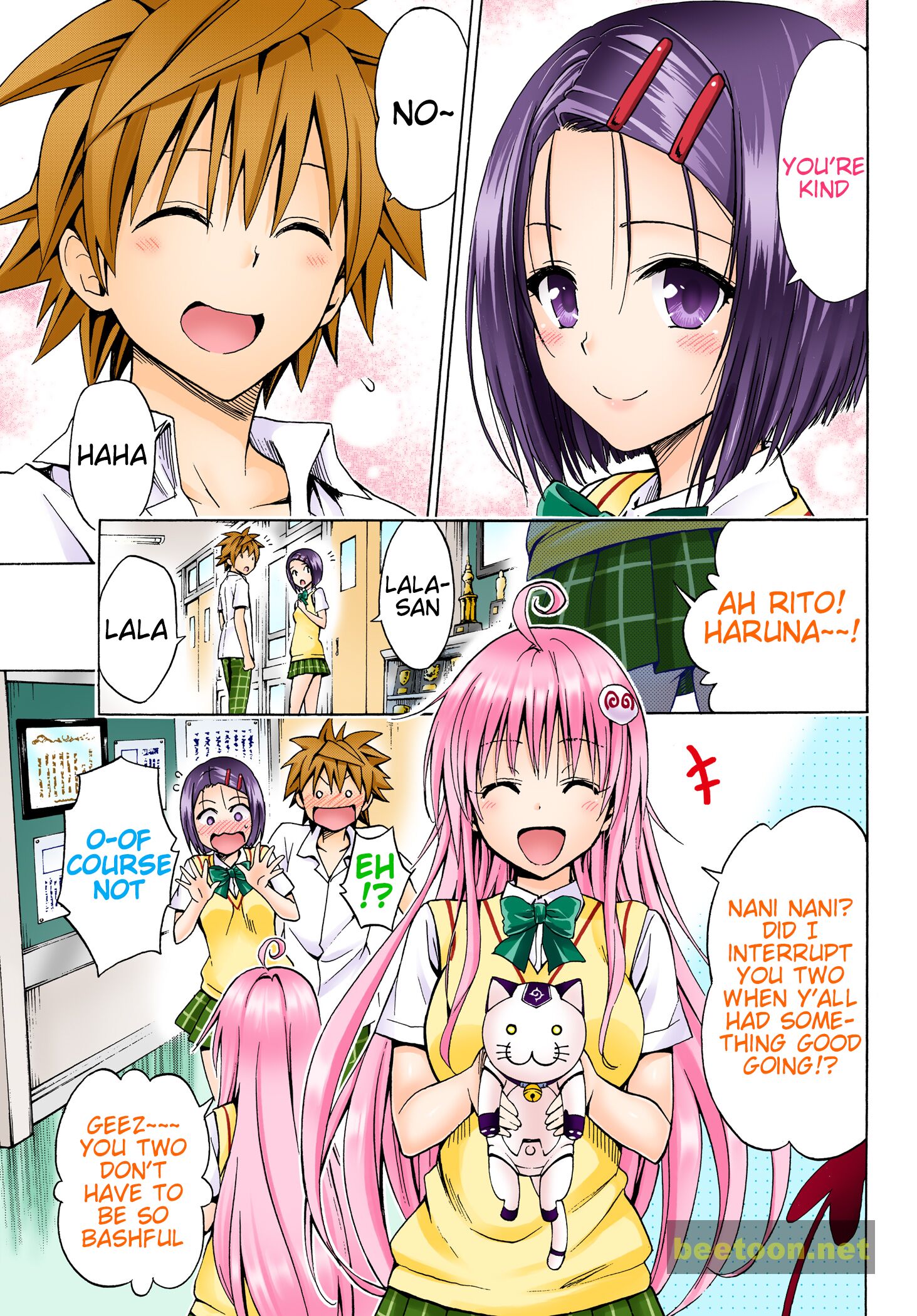 To LOVE-Ru Darkness - Full color Chapter 77.1 - ManhwaFull.net
