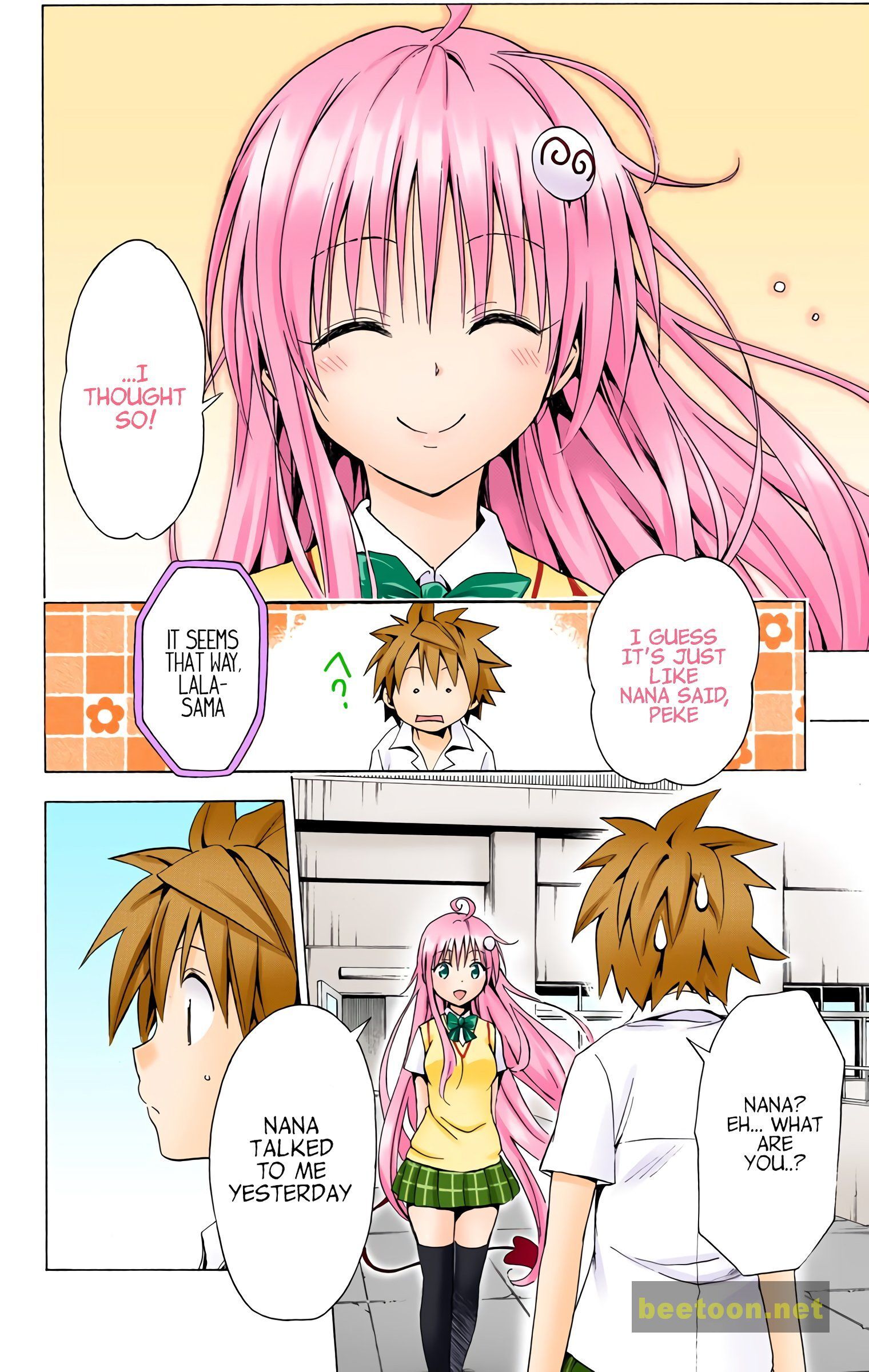 To LOVE-Ru Darkness - Full color Chapter 35 - ManhwaFull.net