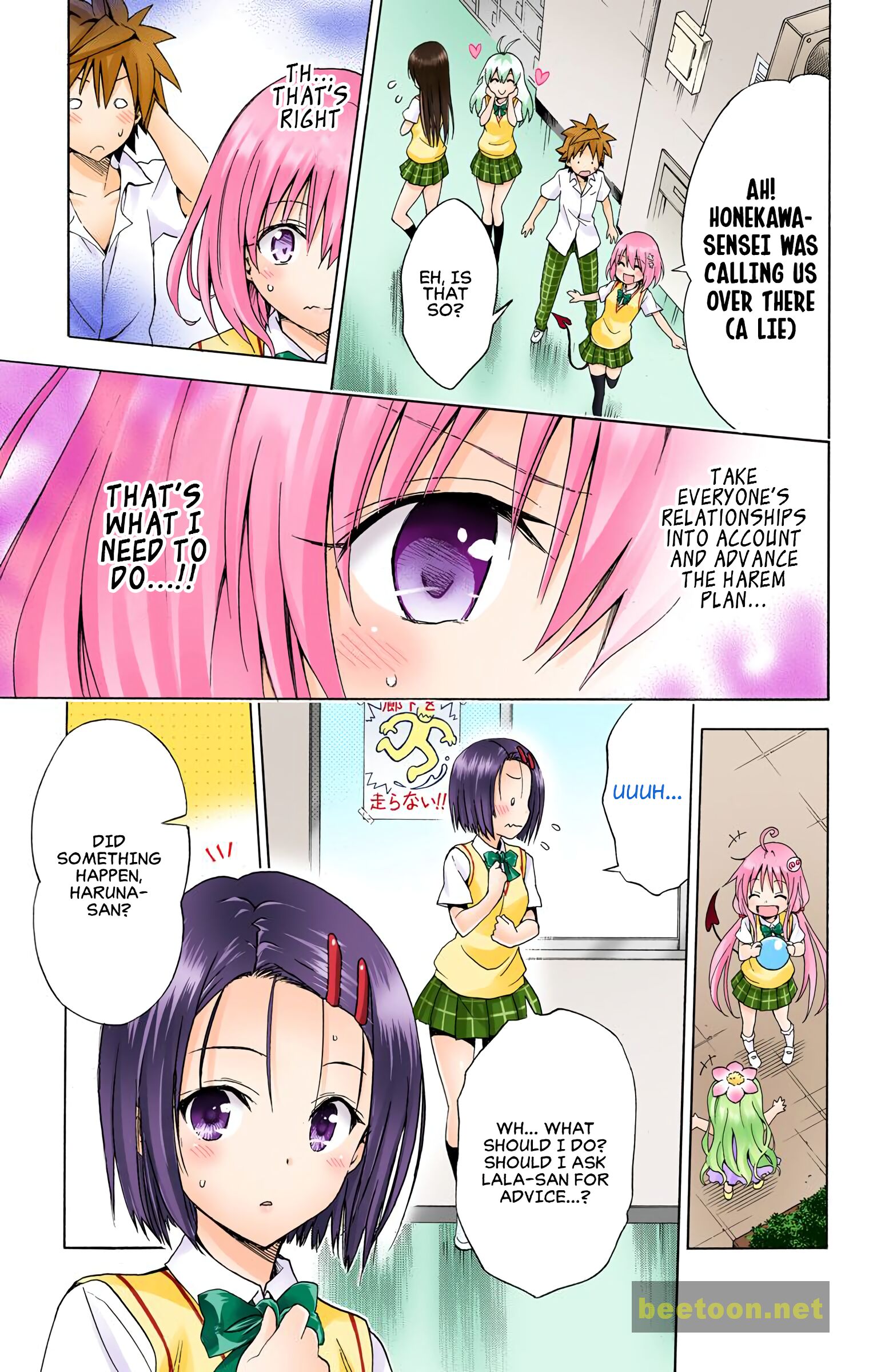 To LOVE-Ru Darkness - Full color Chapter 55 - MyToon.net