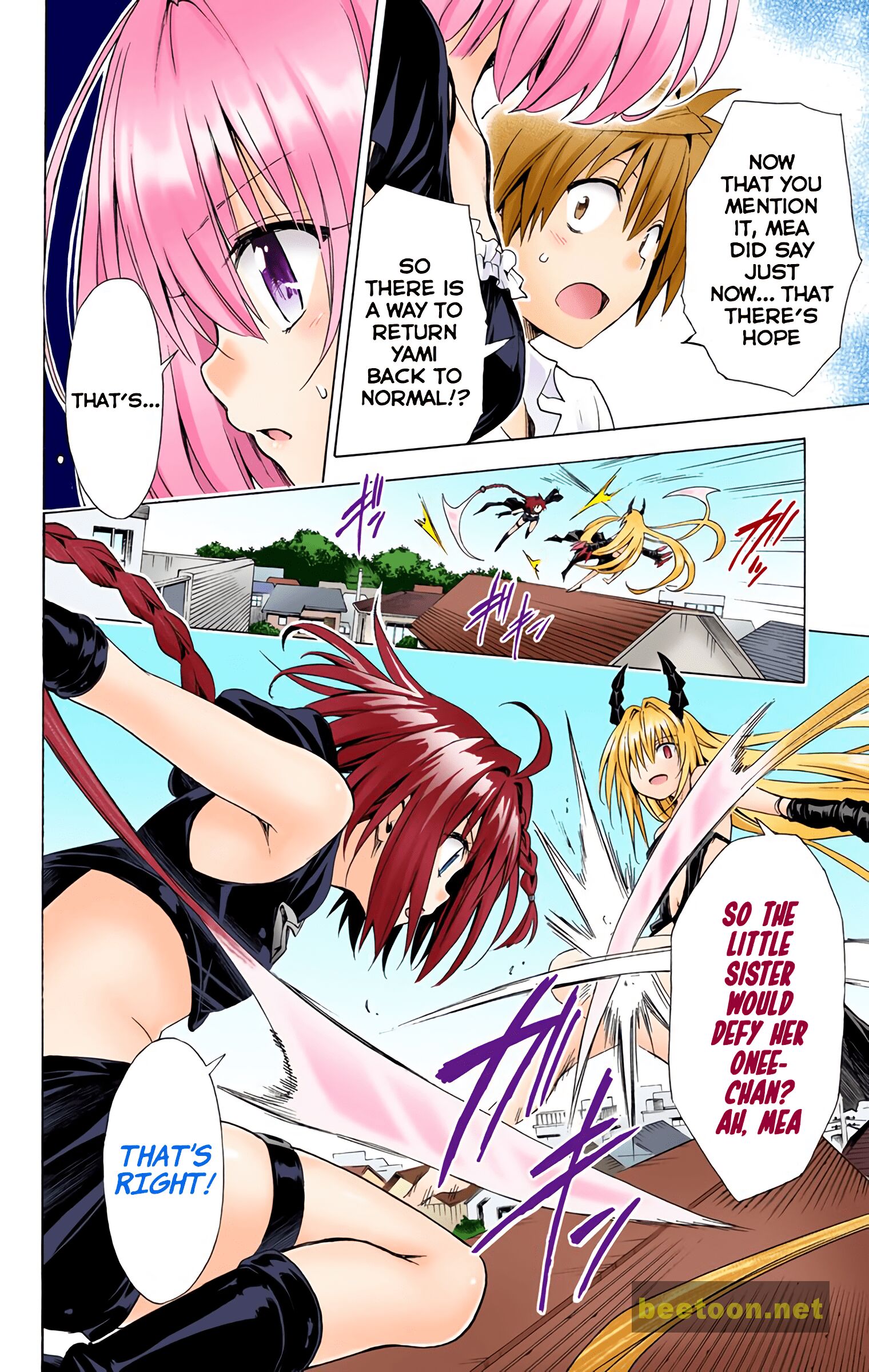 To LOVE-Ru Darkness - Full color Chapter 45 - HolyManga.net