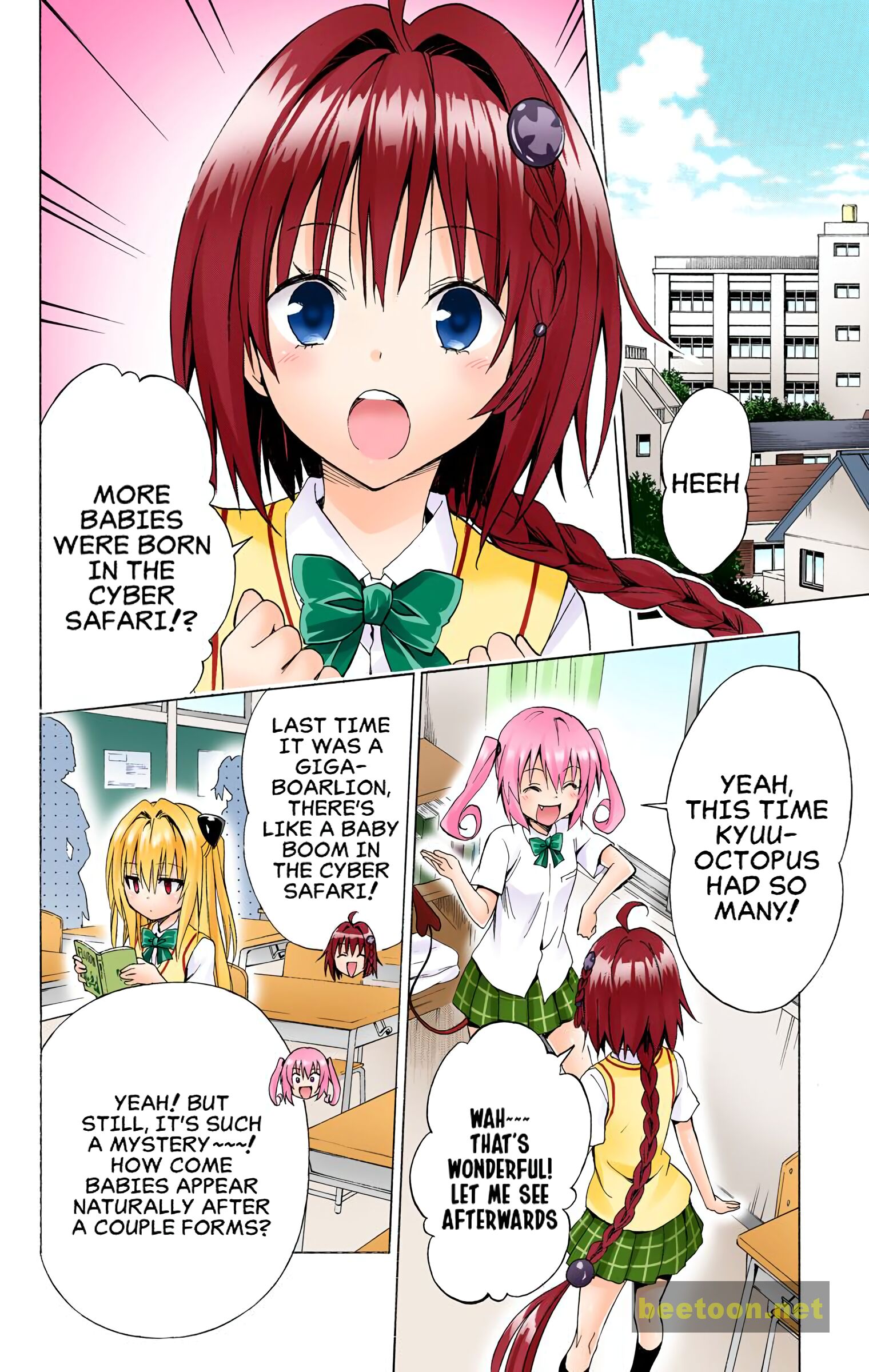 To LOVE-Ru Darkness - Full color Chapter 55 - HolyManga.net
