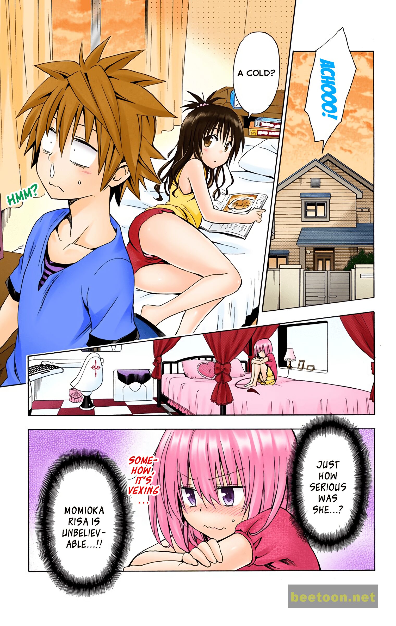 To LOVE-Ru Darkness - Full color Chapter 40.5 - MyToon.net