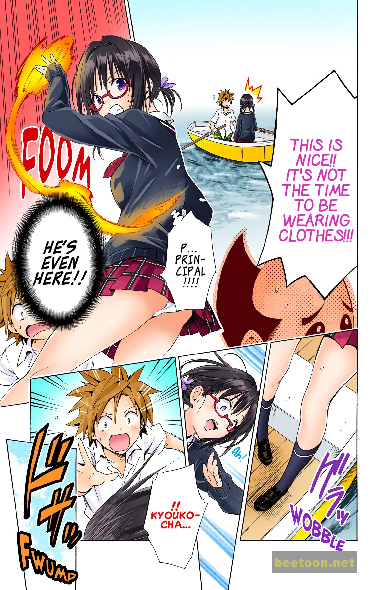 To LOVE-Ru Darkness - Full color Chapter 58 - HolyManga.net