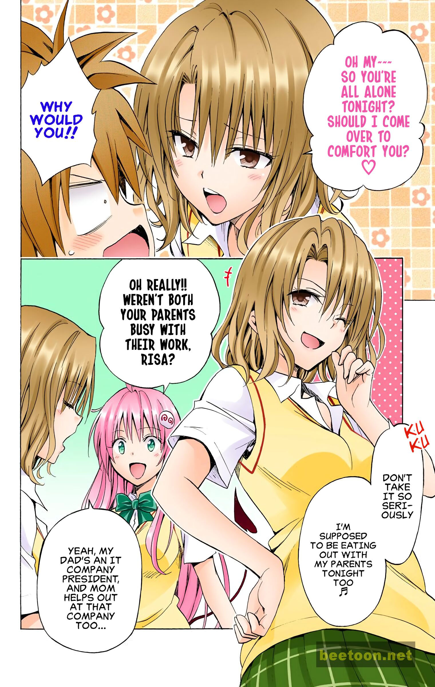To LOVE-Ru Darkness - Full color Chapter 69 - ManhwaFull.net