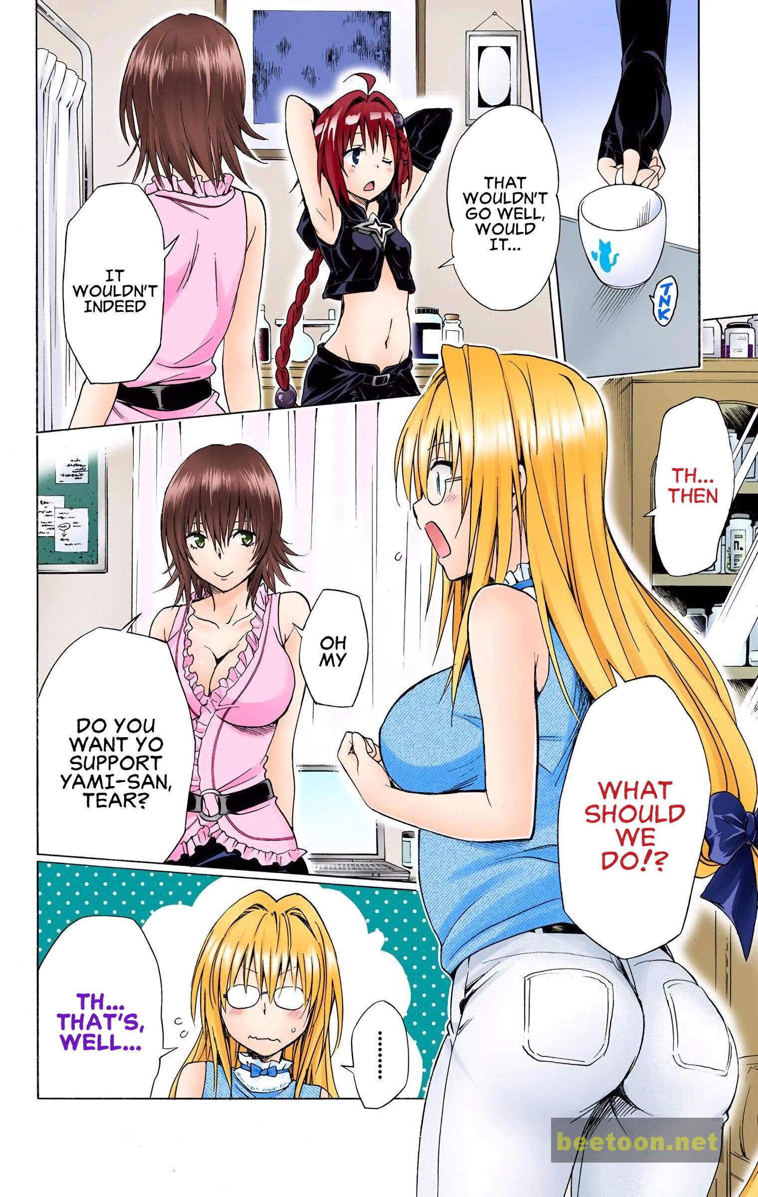 To LOVE-Ru Darkness - Full color Chapter 65 - HolyManga.net