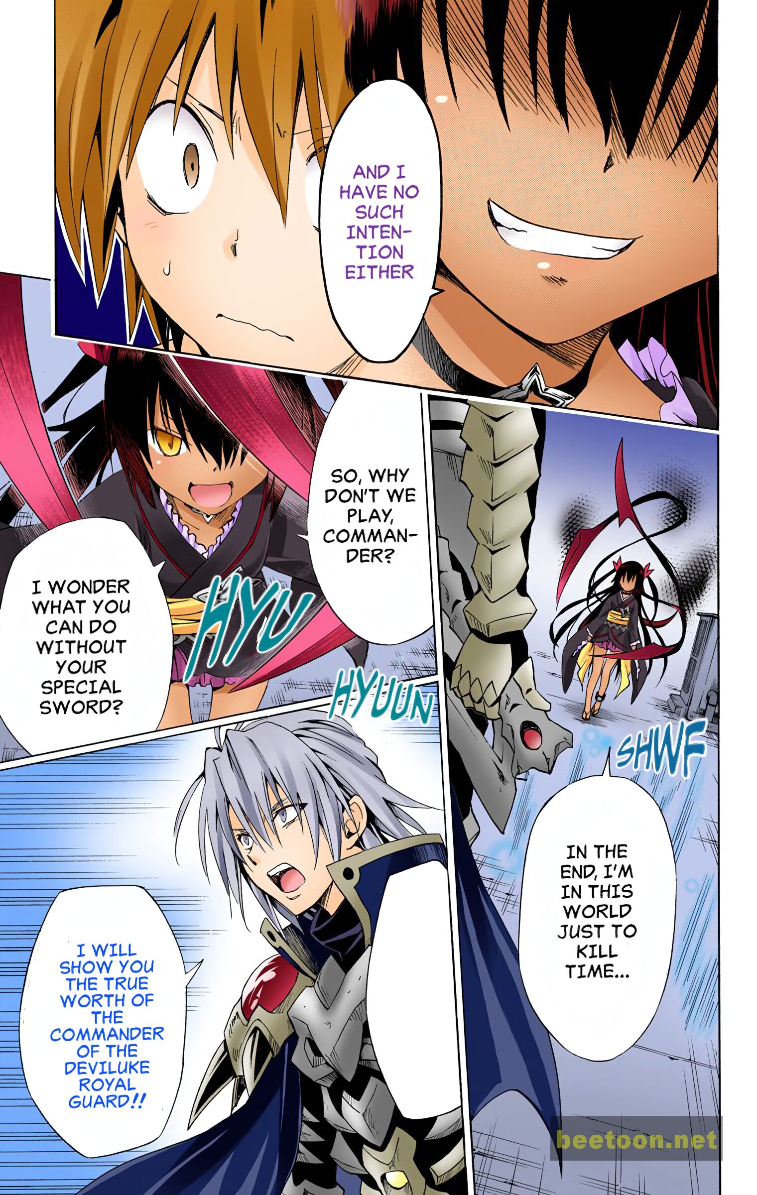 To LOVE-Ru Darkness - Full color Chapter 59 - HolyManga.net