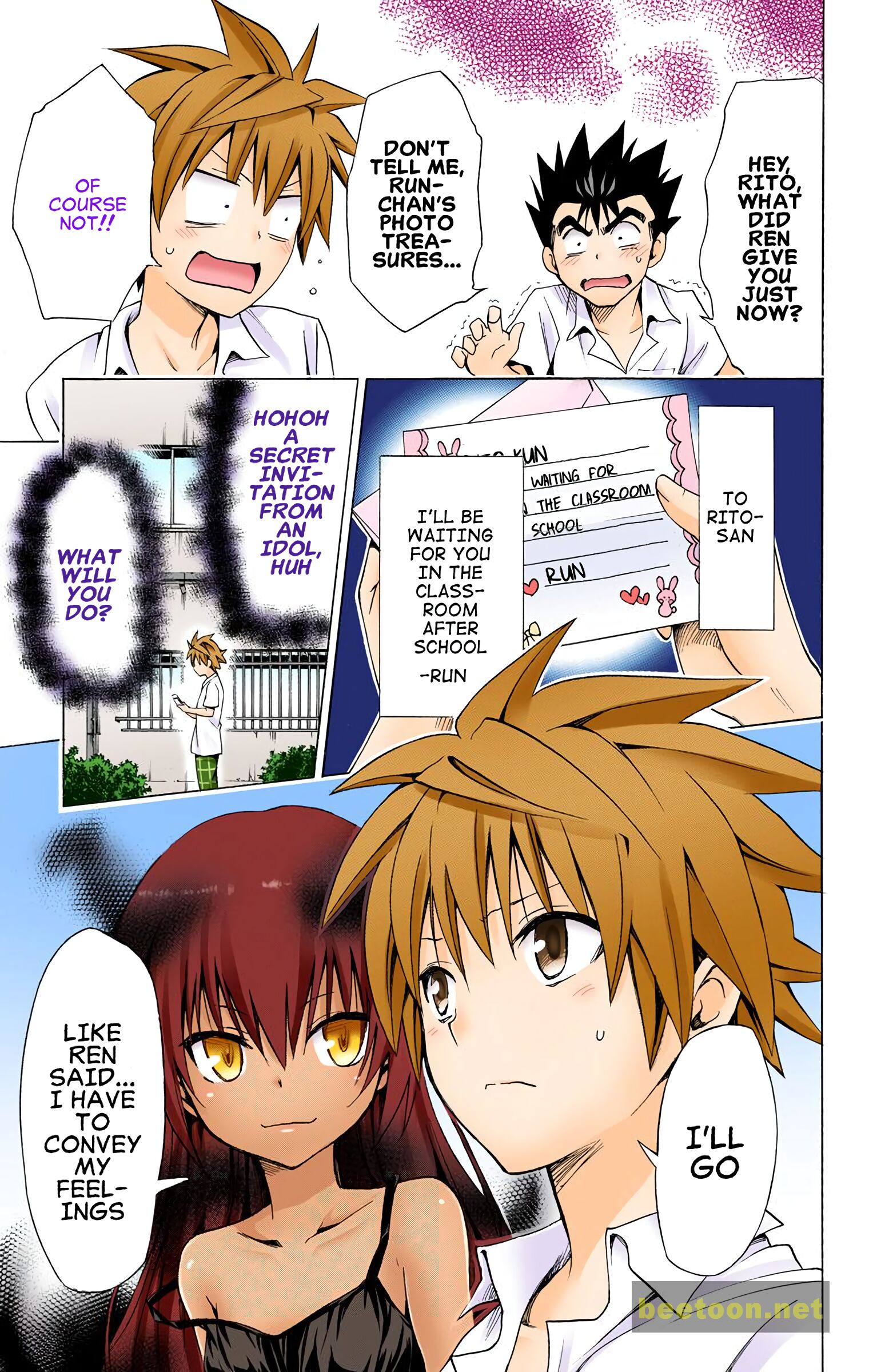 To LOVE-Ru Darkness - Full color Chapter 68 - HolyManga.net
