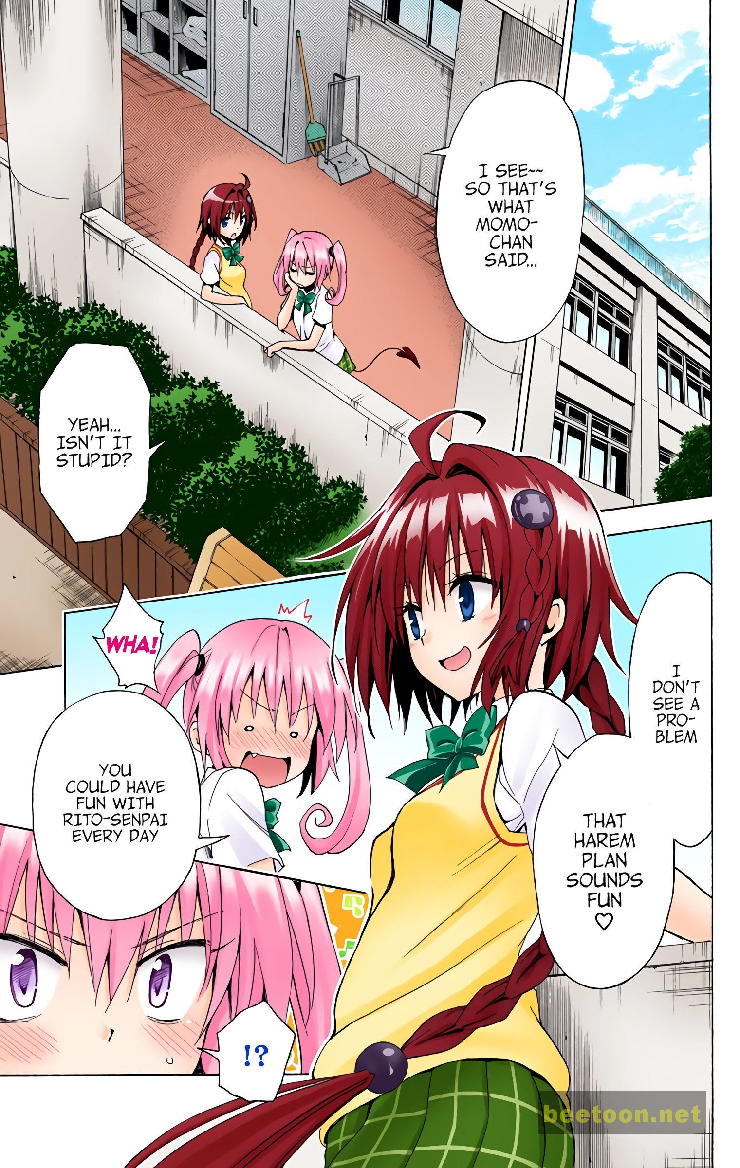 To LOVE-Ru Darkness - Full color Chapter 36-36.1-36.2-36.5-36.7 - HolyManga.net