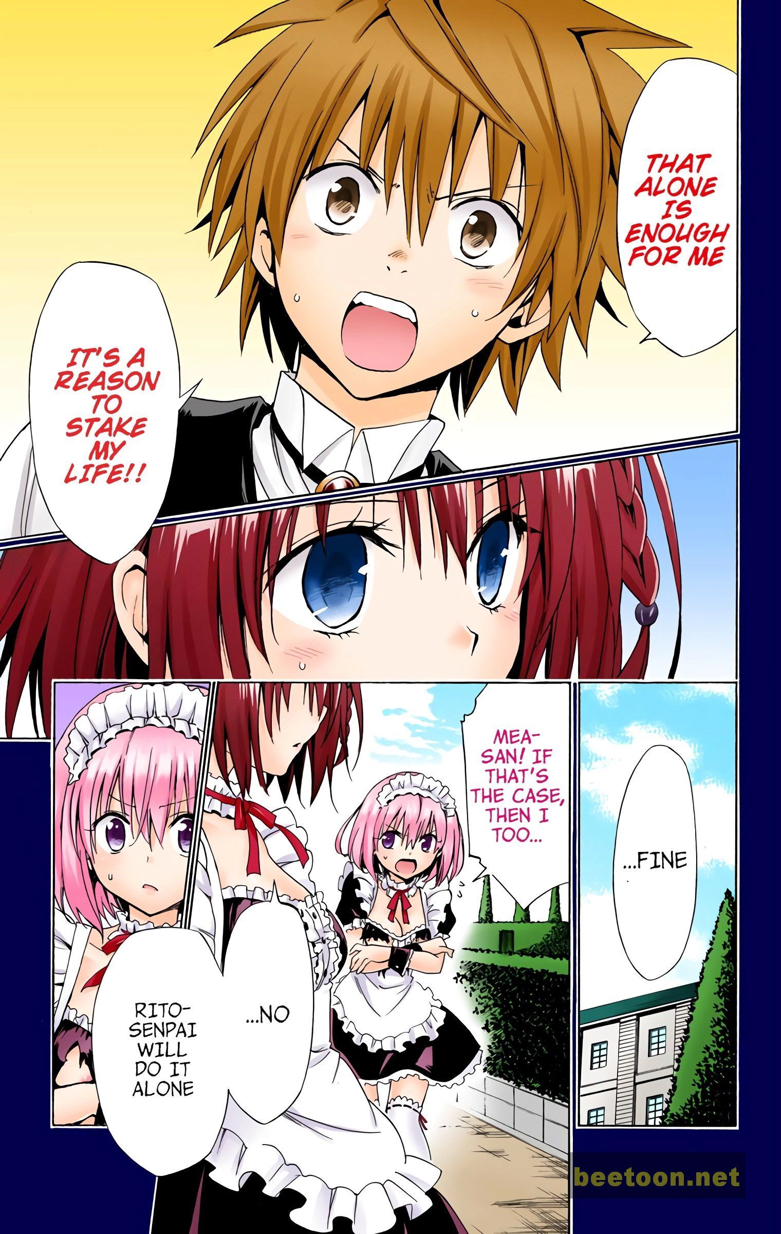 To LOVE-Ru Darkness - Full color Chapter 33 - ManhwaFull.net