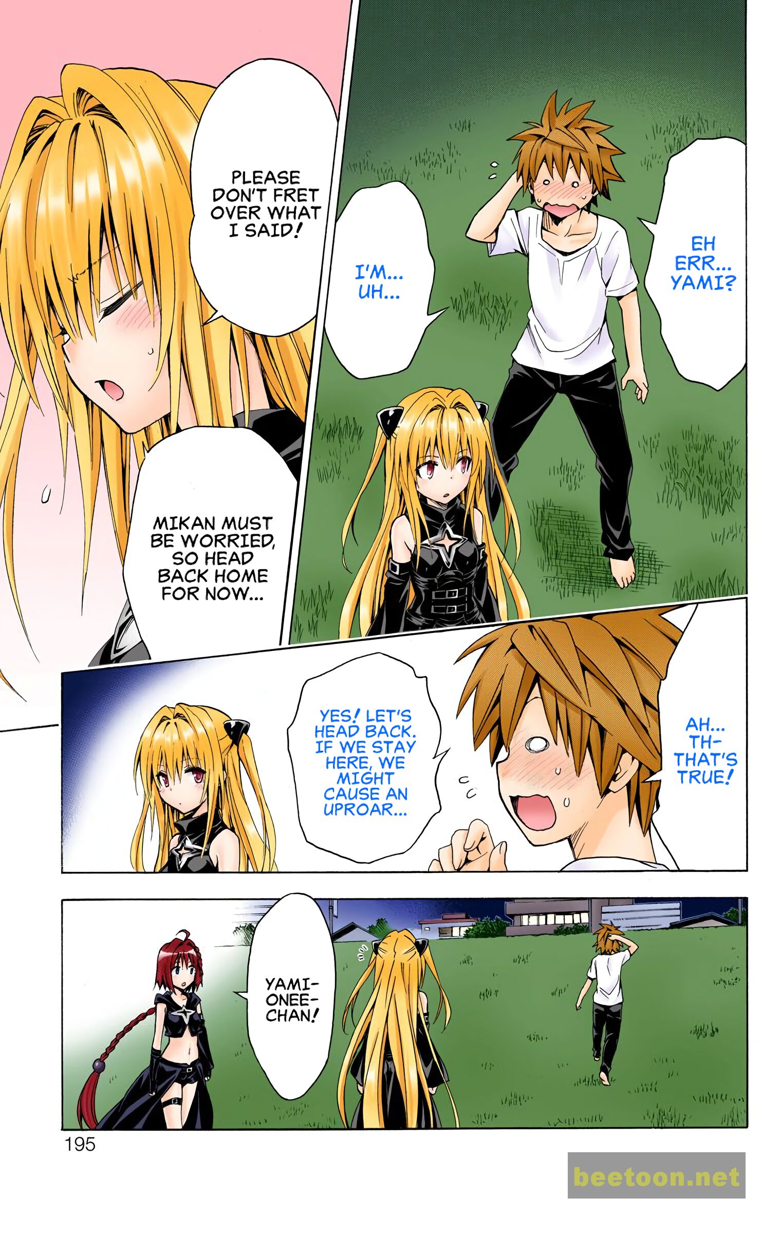 To LOVE-Ru Darkness - Full color Chapter 72 - HolyManga.net