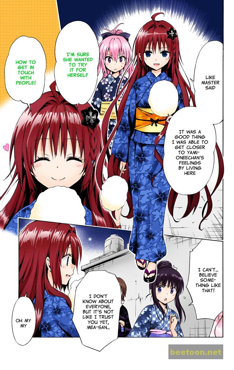 To LOVE-Ru Darkness - Full color Chapter 24 - HolyManga.net