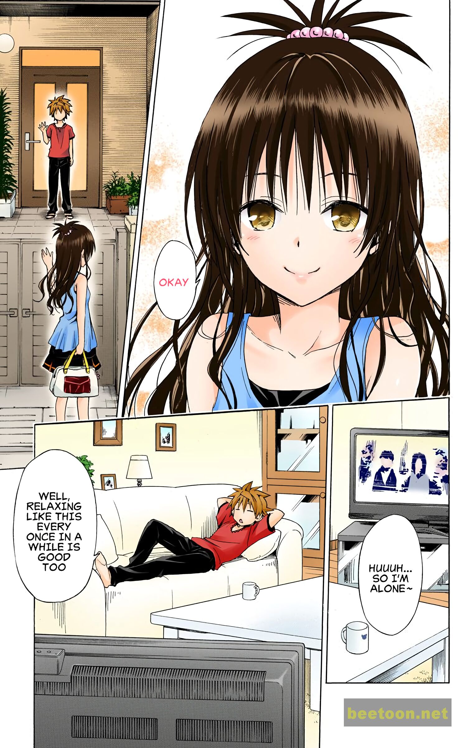 To LOVE-Ru Darkness - Full color Chapter 69 - MyToon.net