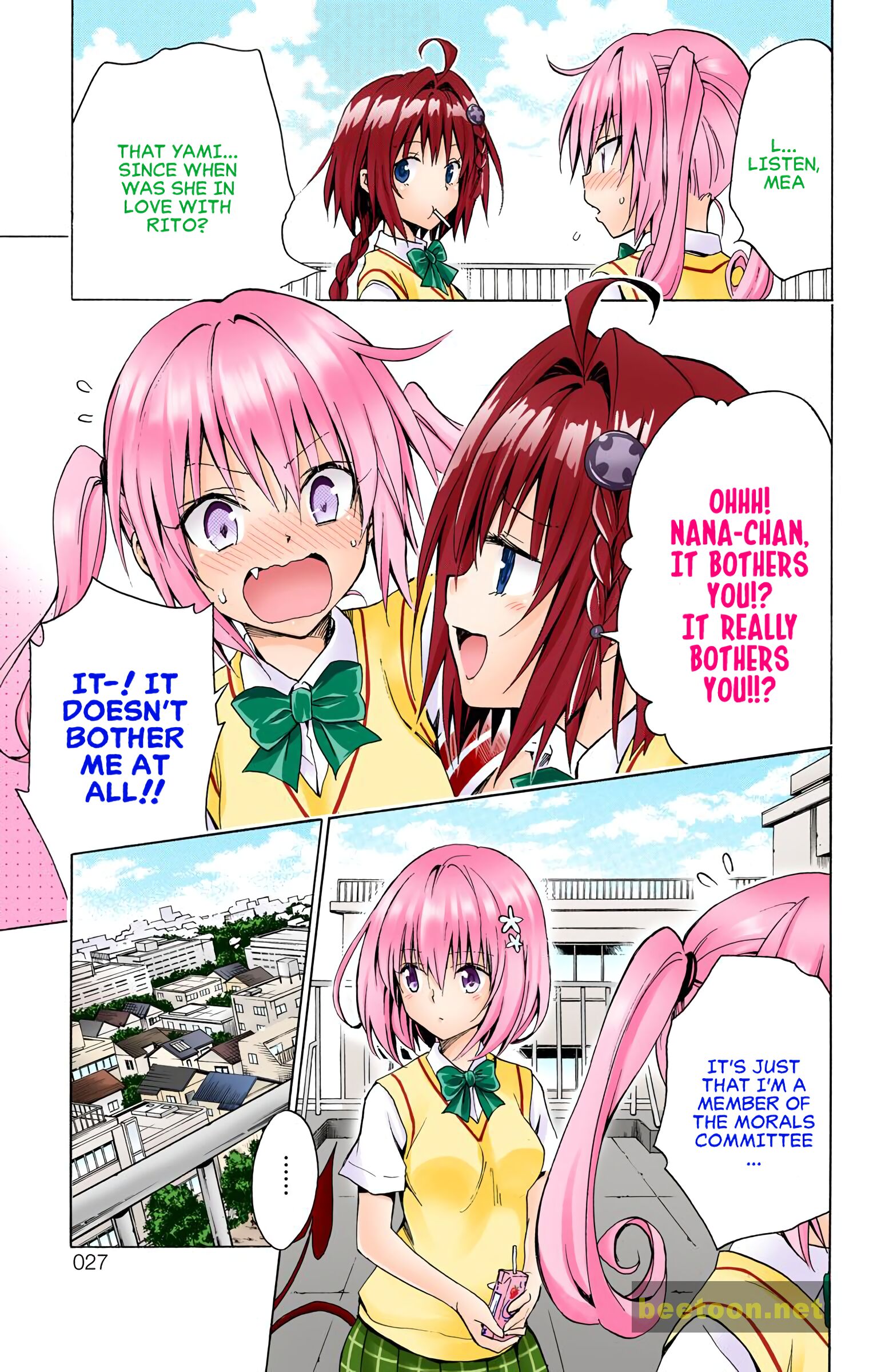 To LOVE-Ru Darkness - Full color Chapter 73 - MyToon.net