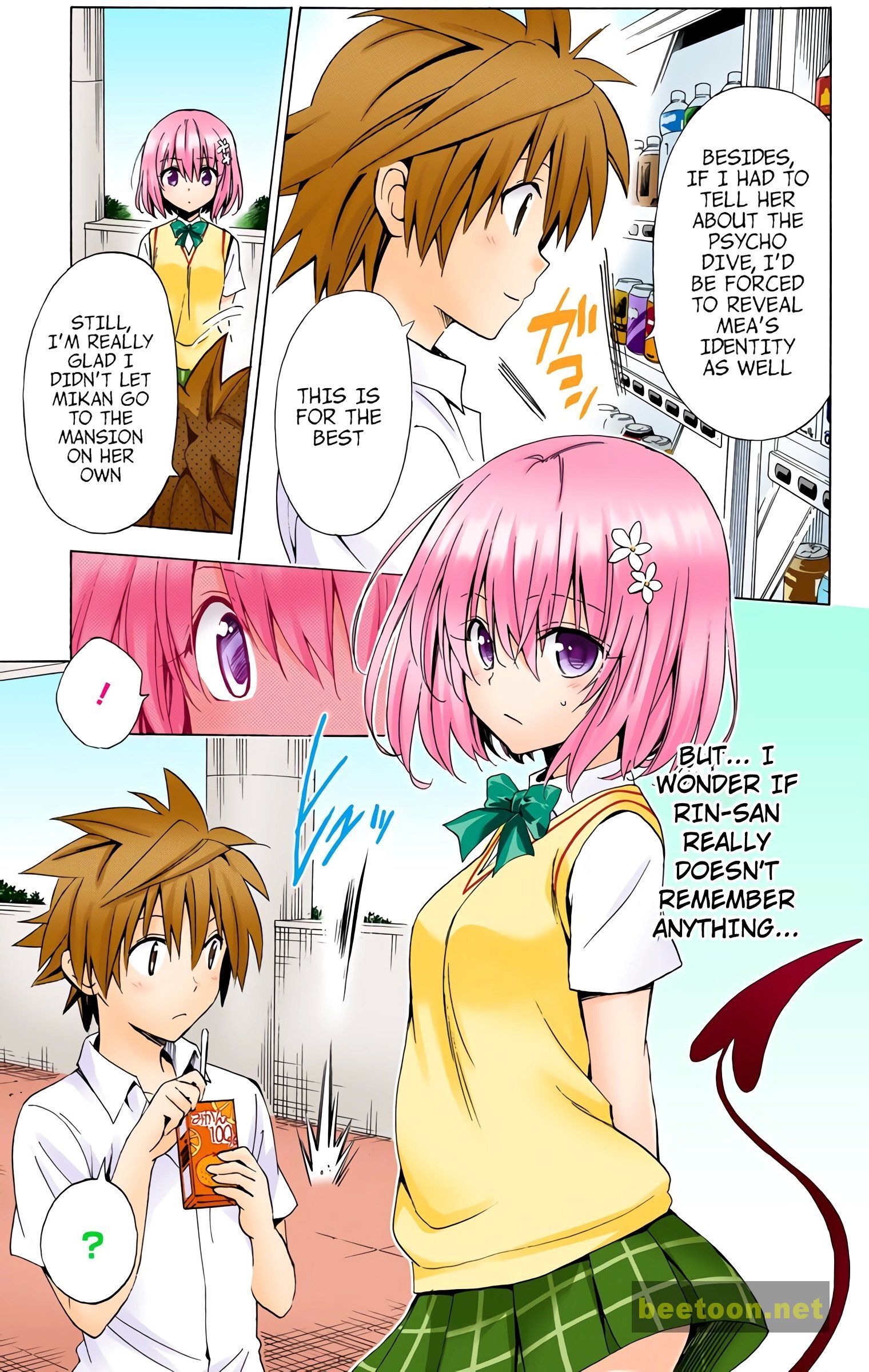 To LOVE-Ru Darkness - Full color Chapter 33 - HolyManga.net