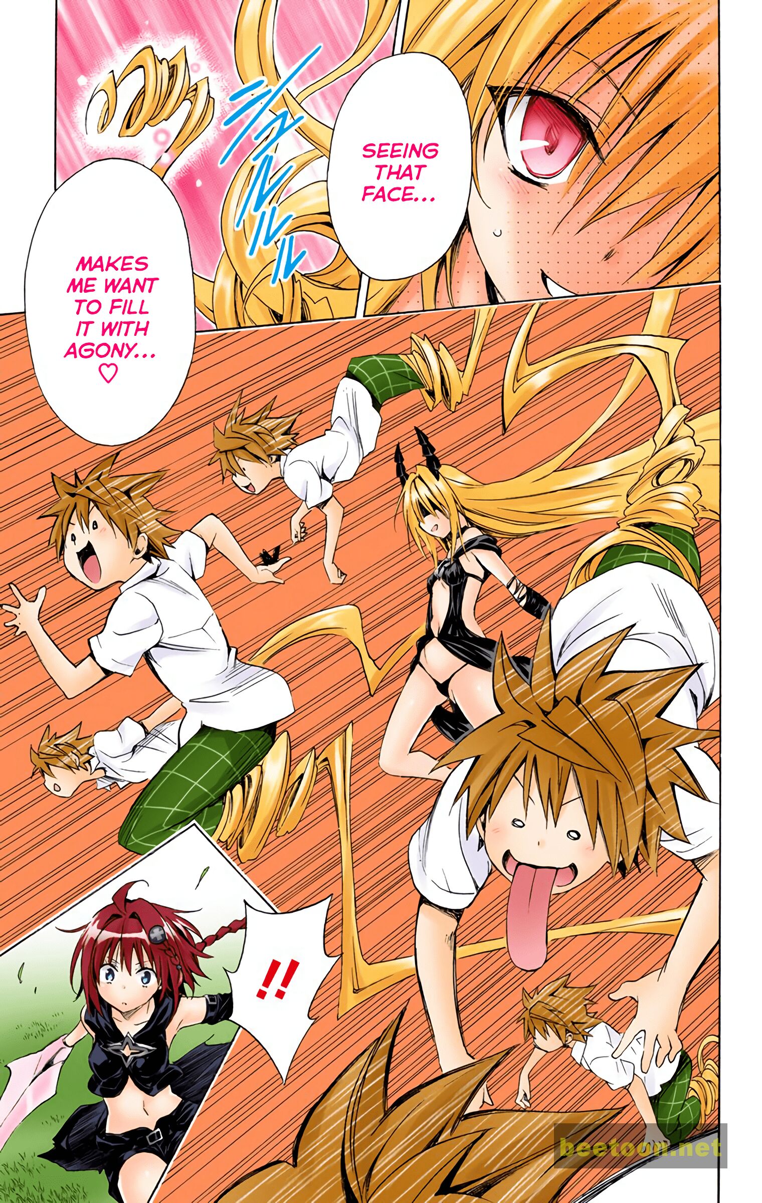 To LOVE-Ru Darkness - Full color Chapter 45 - HolyManga.net
