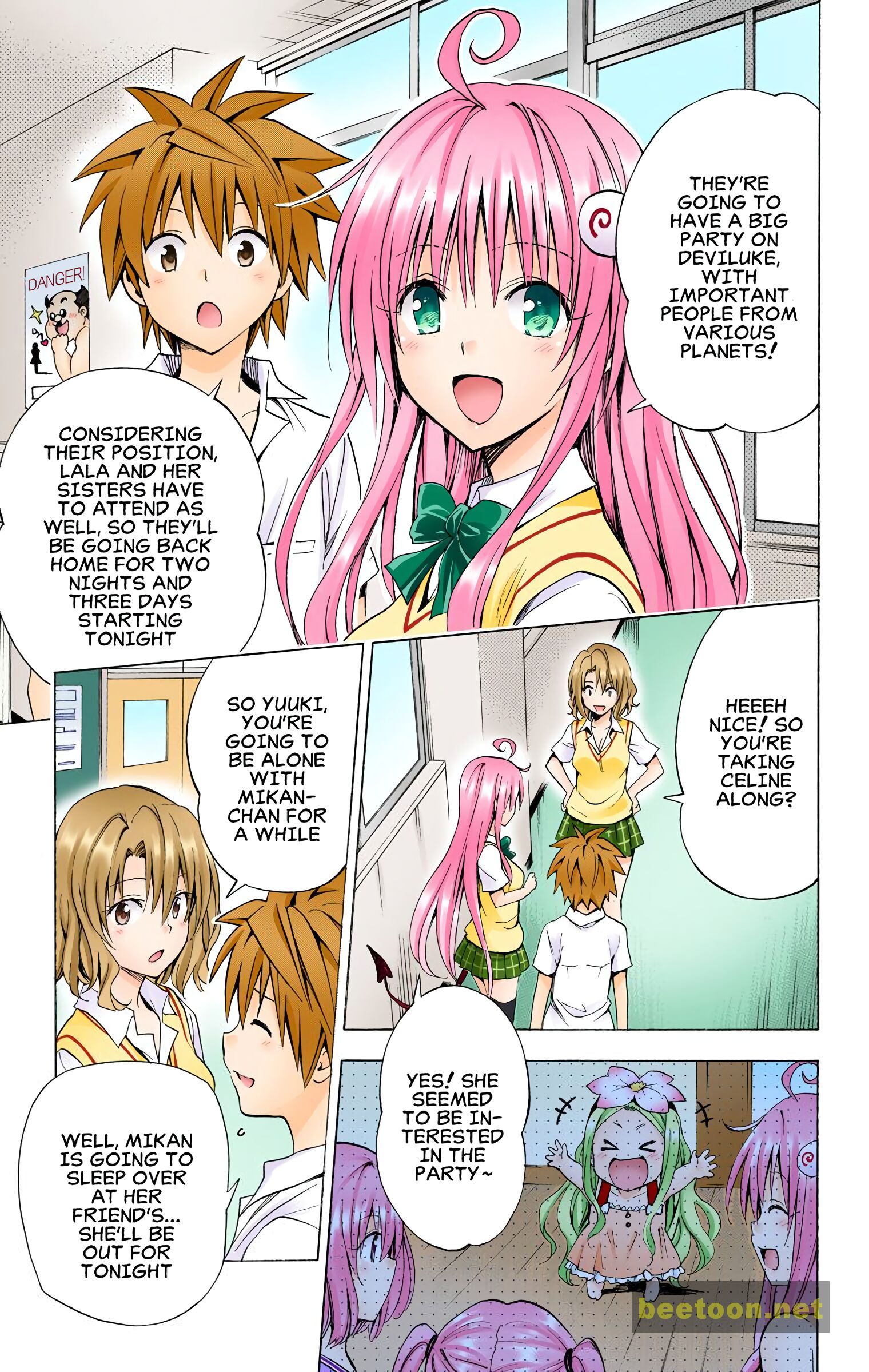 To LOVE-Ru Darkness - Full color Chapter 69 - HolyManga.net