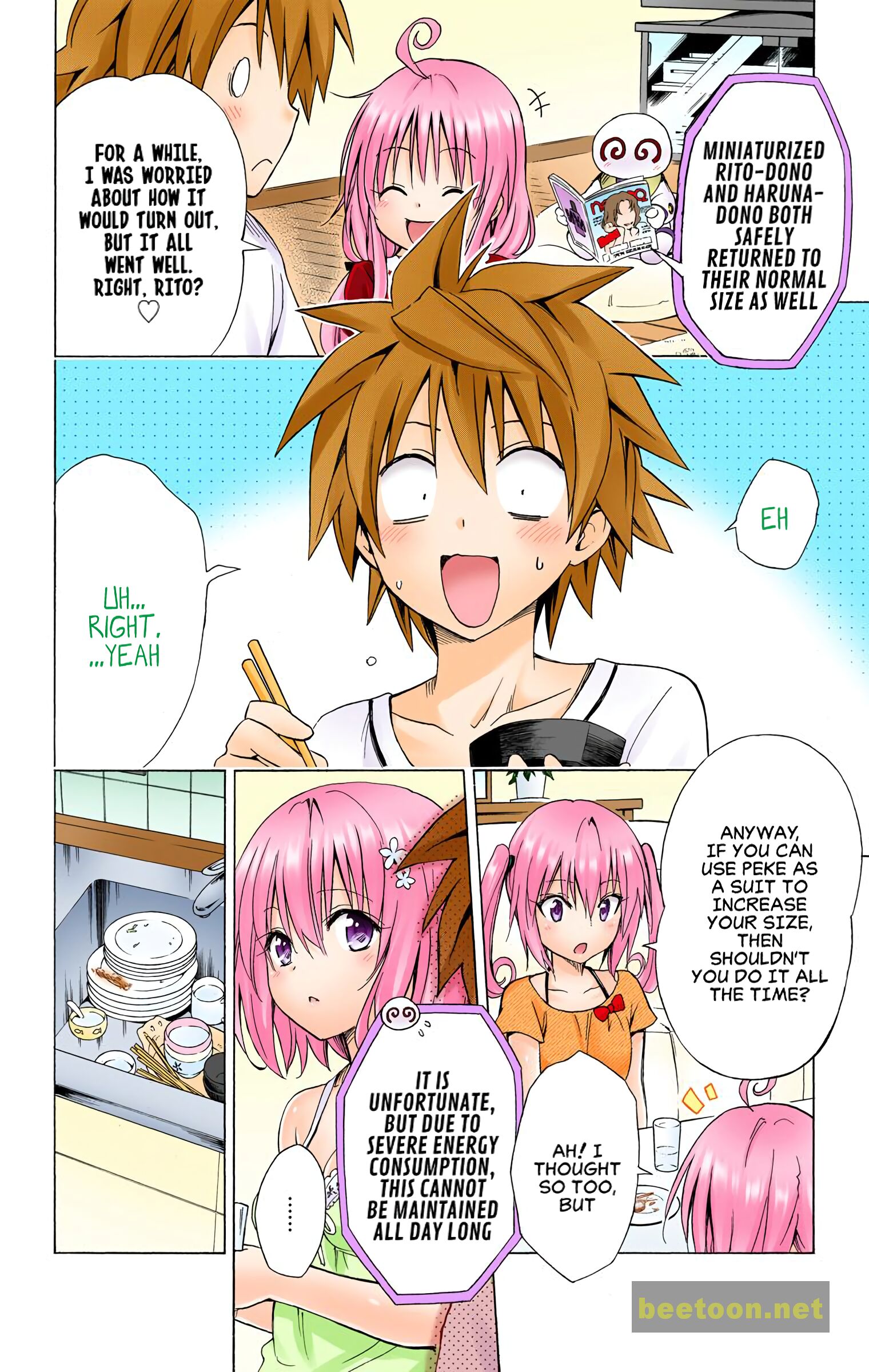 To LOVE-Ru Darkness - Full color Chapter 55 - MyToon.net