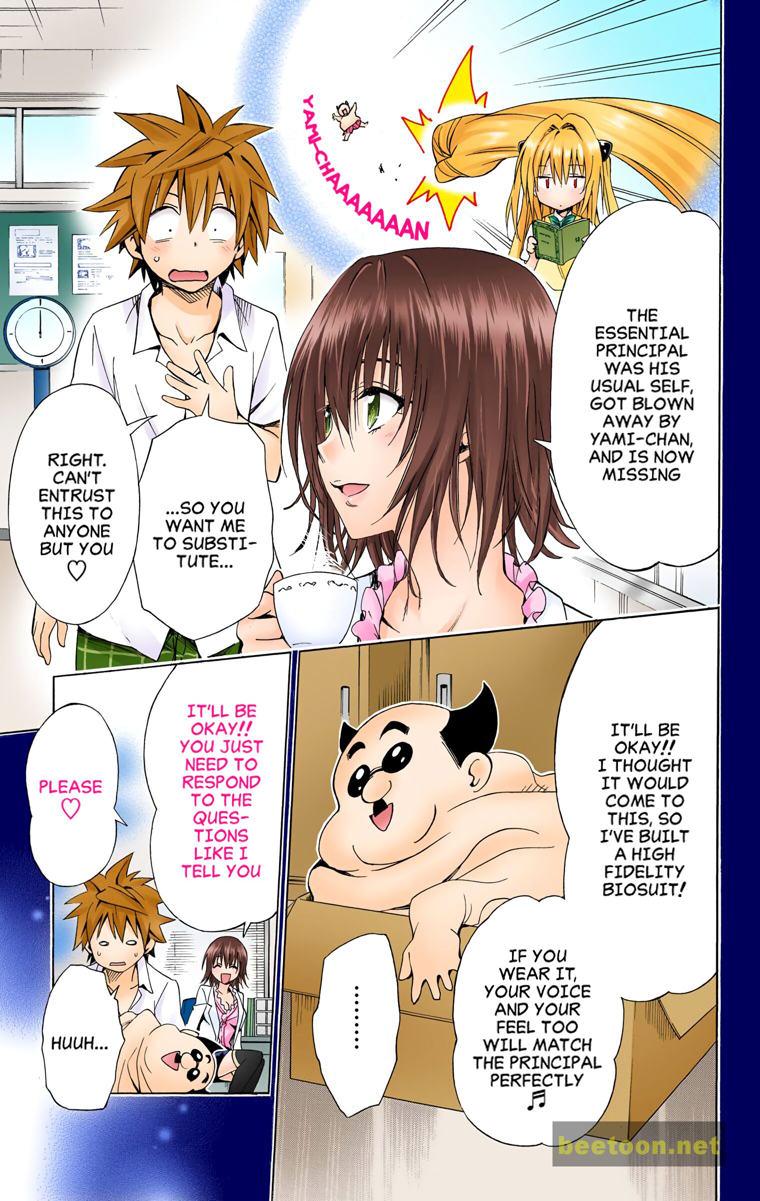 To LOVE-Ru Darkness - Full color Chapter 57 - HolyManga.net